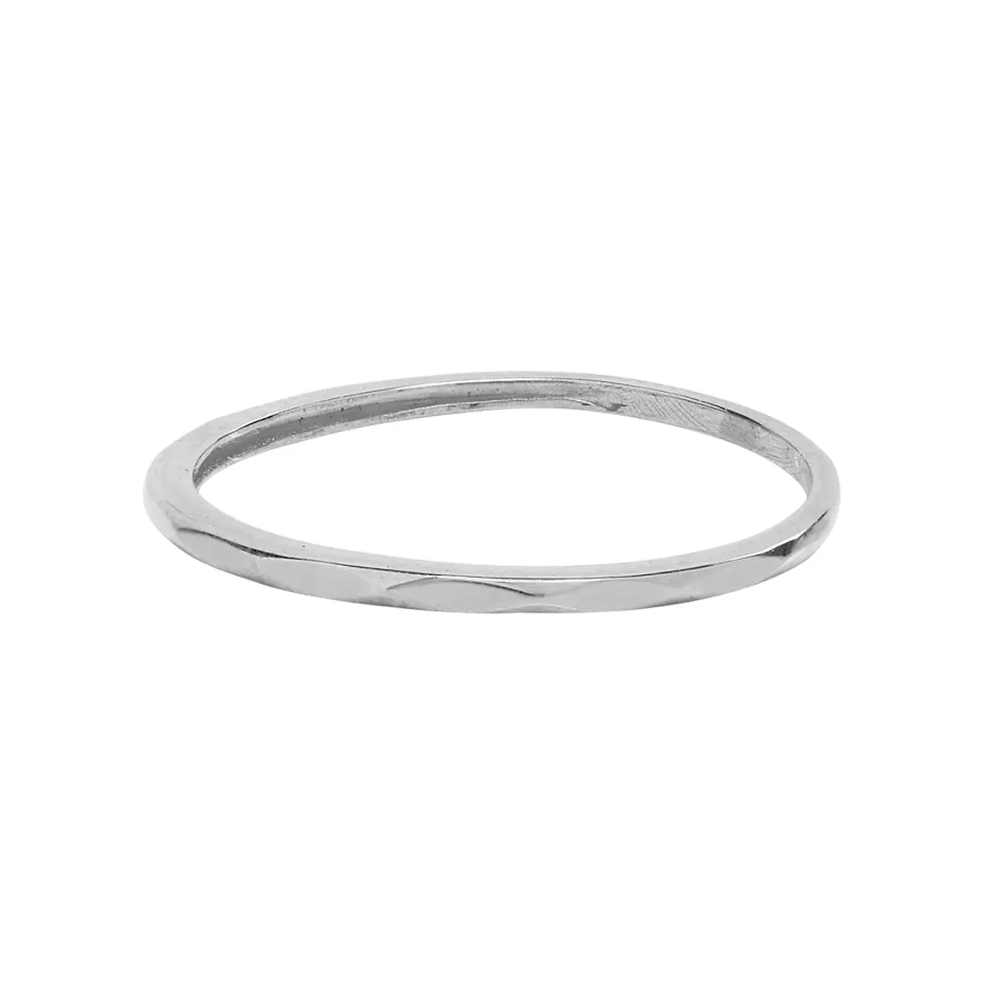 10k Solid Gold Hammered Band