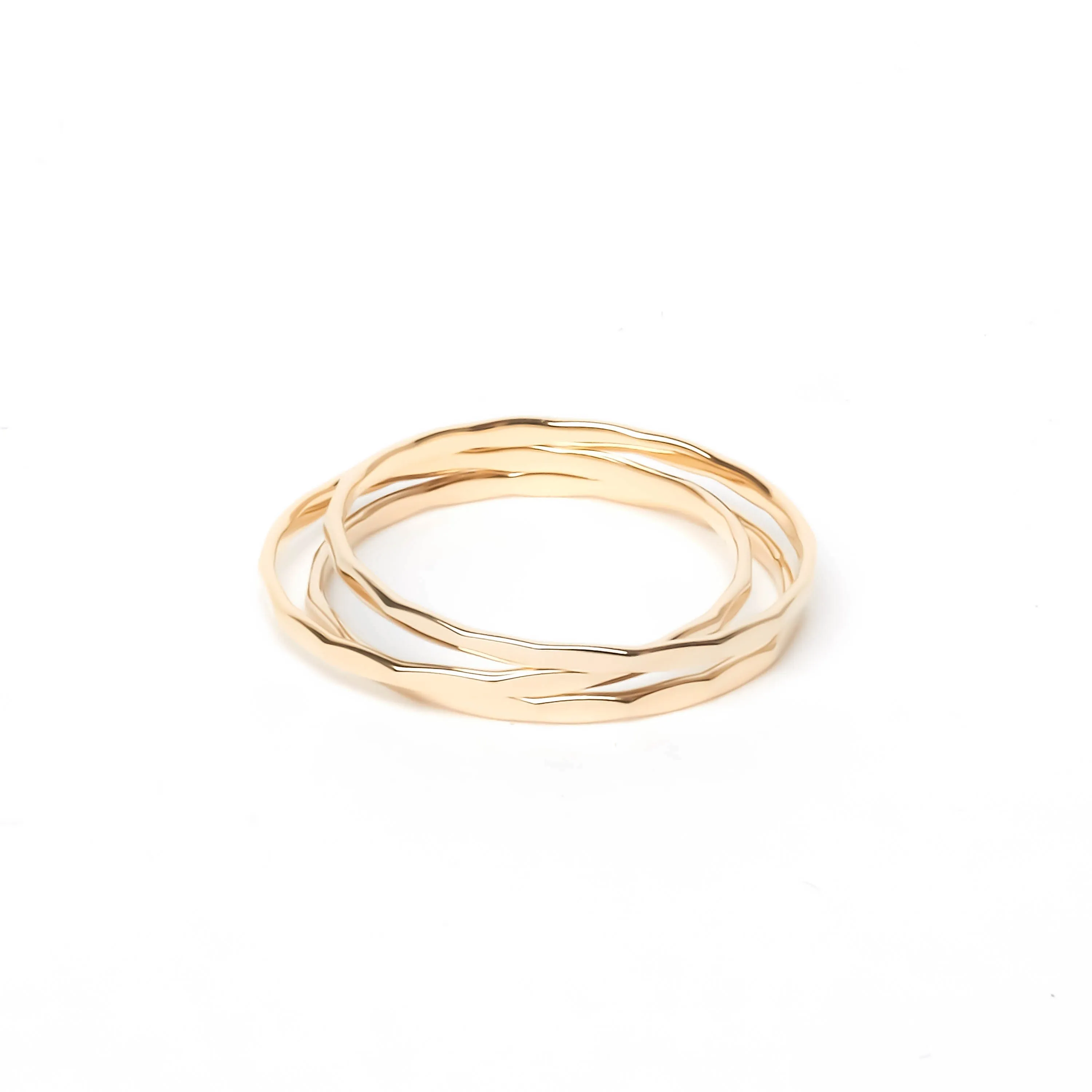 1.2mm Flat Hammered Band