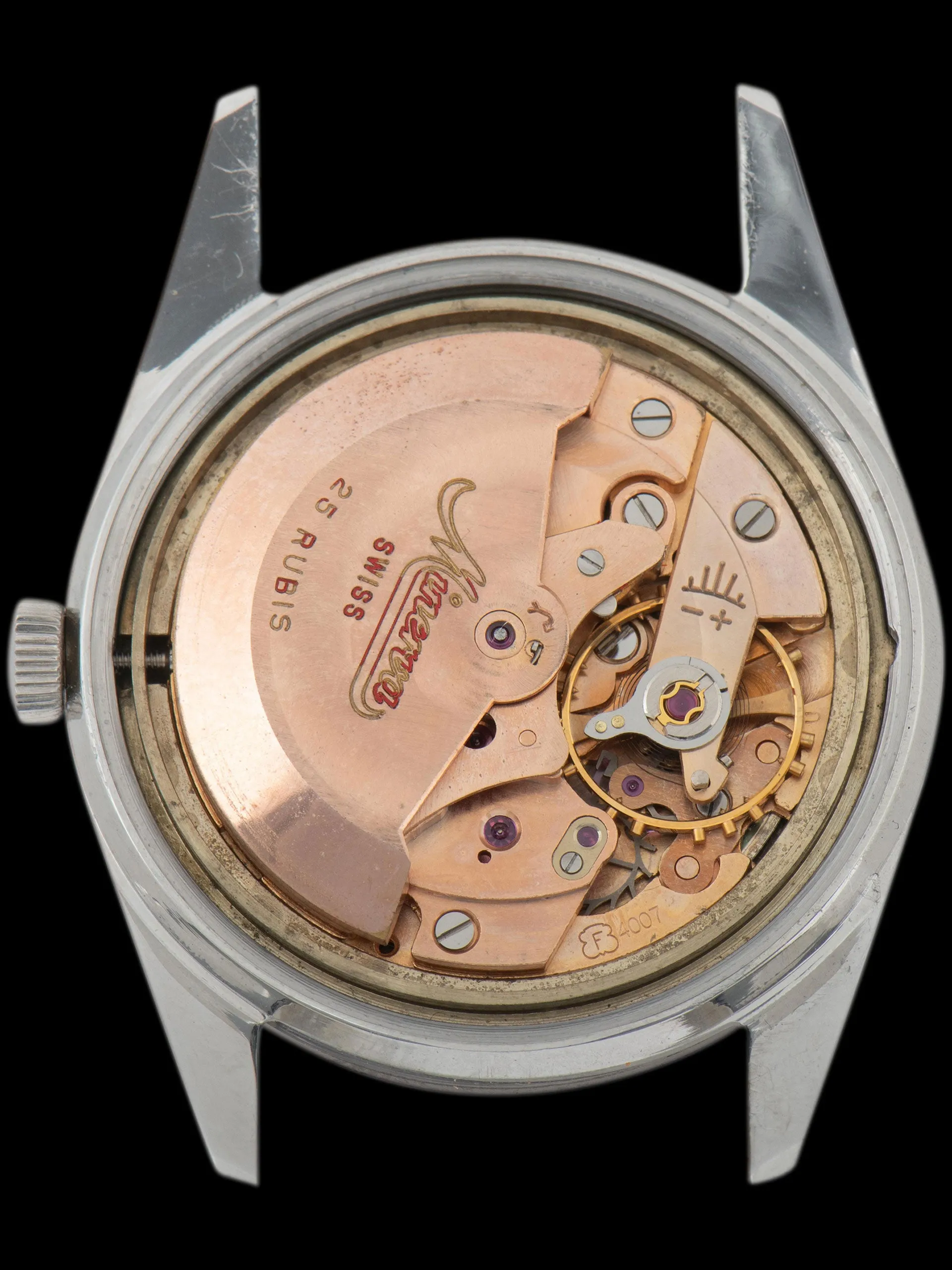 1960s Minerva Dress Watch (Ref. FD862) "Cal. 4007"