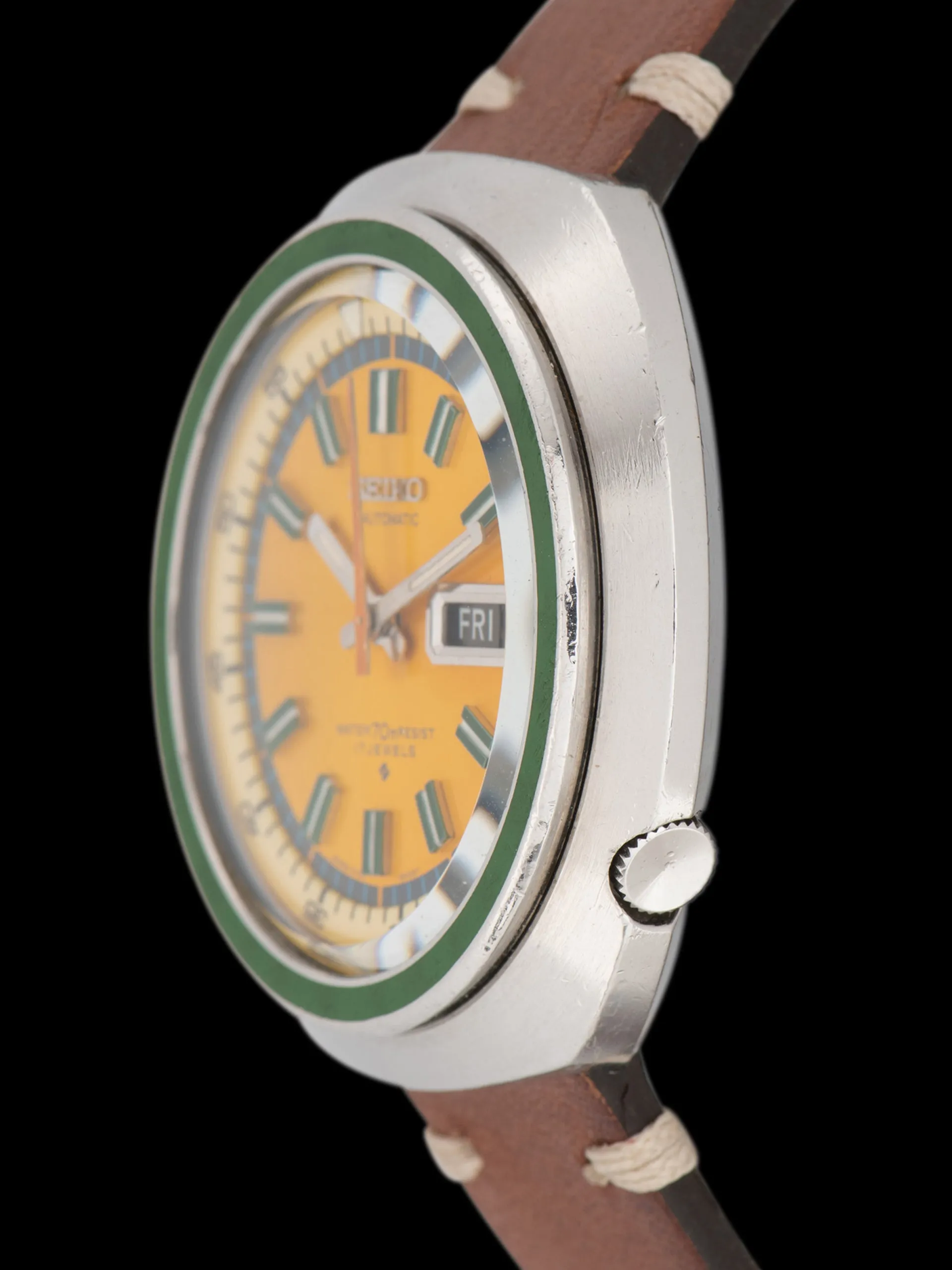 1971 Seiko Automatic Day-Date (Ref. 6106-6439) Gold Dial