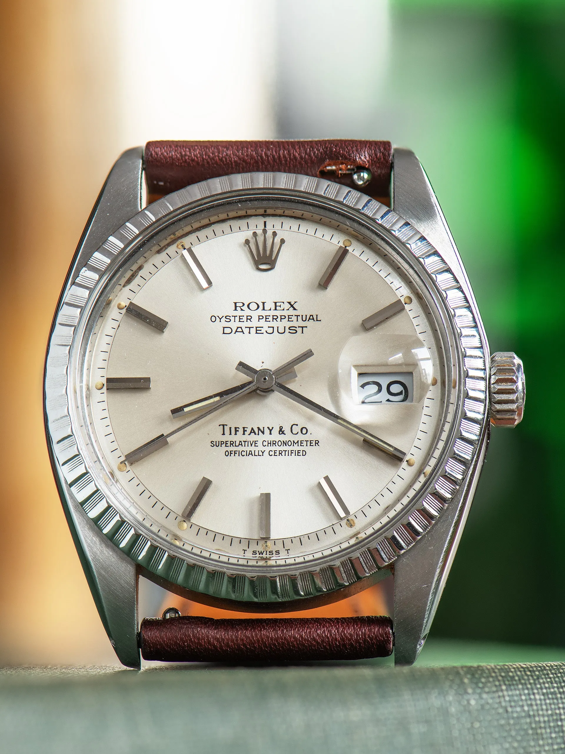1977 Rolex Datejust (Ref. 1603) Silver "Tiffany & Co." Dial