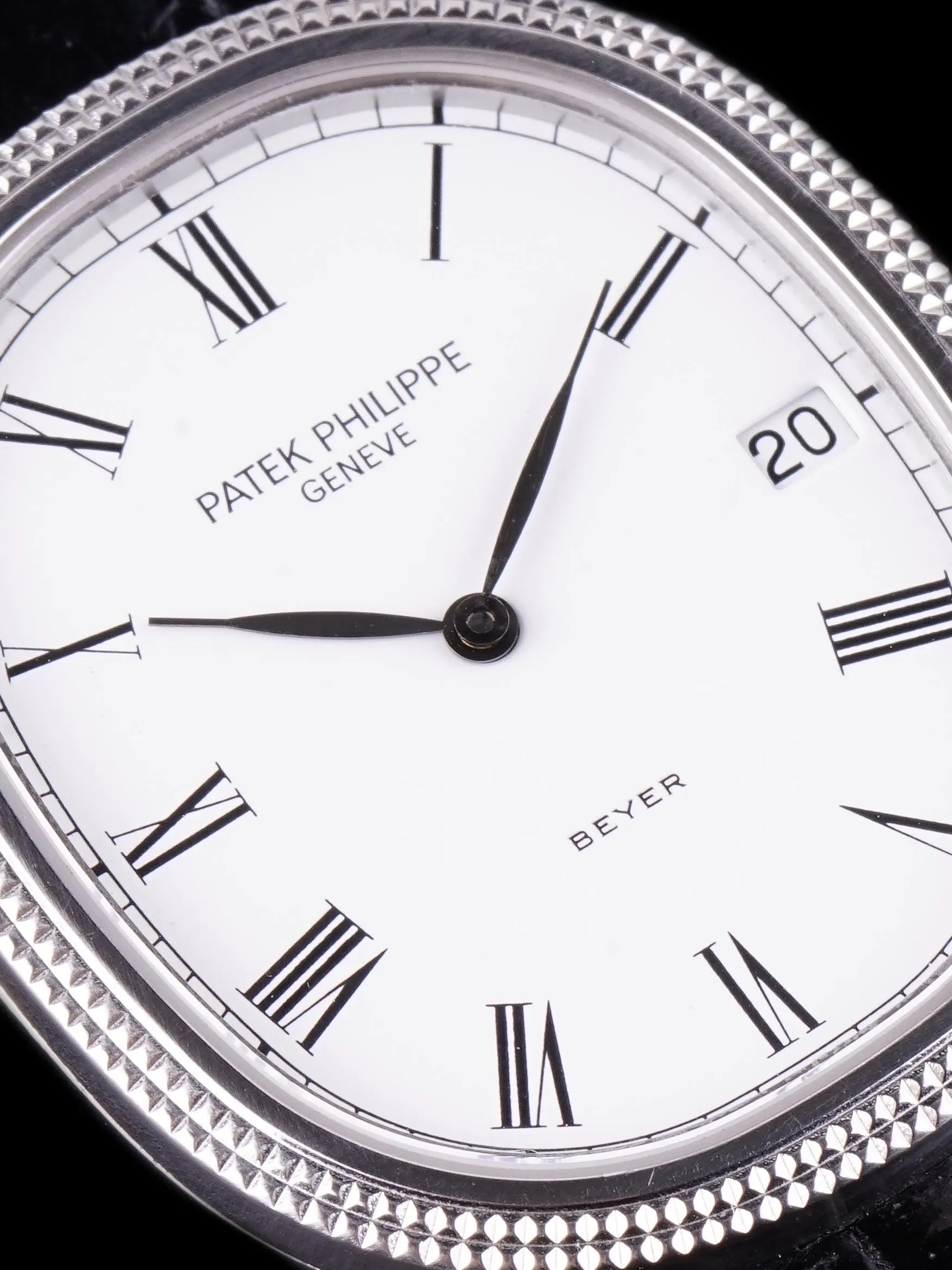 1986 Stainless Steel Patek Philippe Ellipse (Ref. 3931) "Beyer" Cosigned Dial W/ Archive