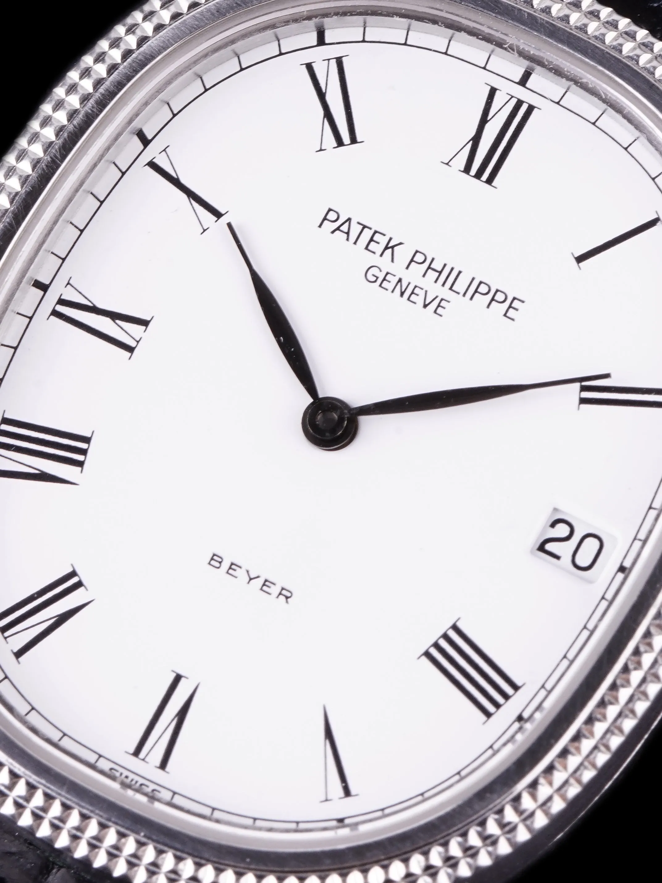 1986 Stainless Steel Patek Philippe Ellipse (Ref. 3931) "Beyer" Cosigned Dial W/ Archive