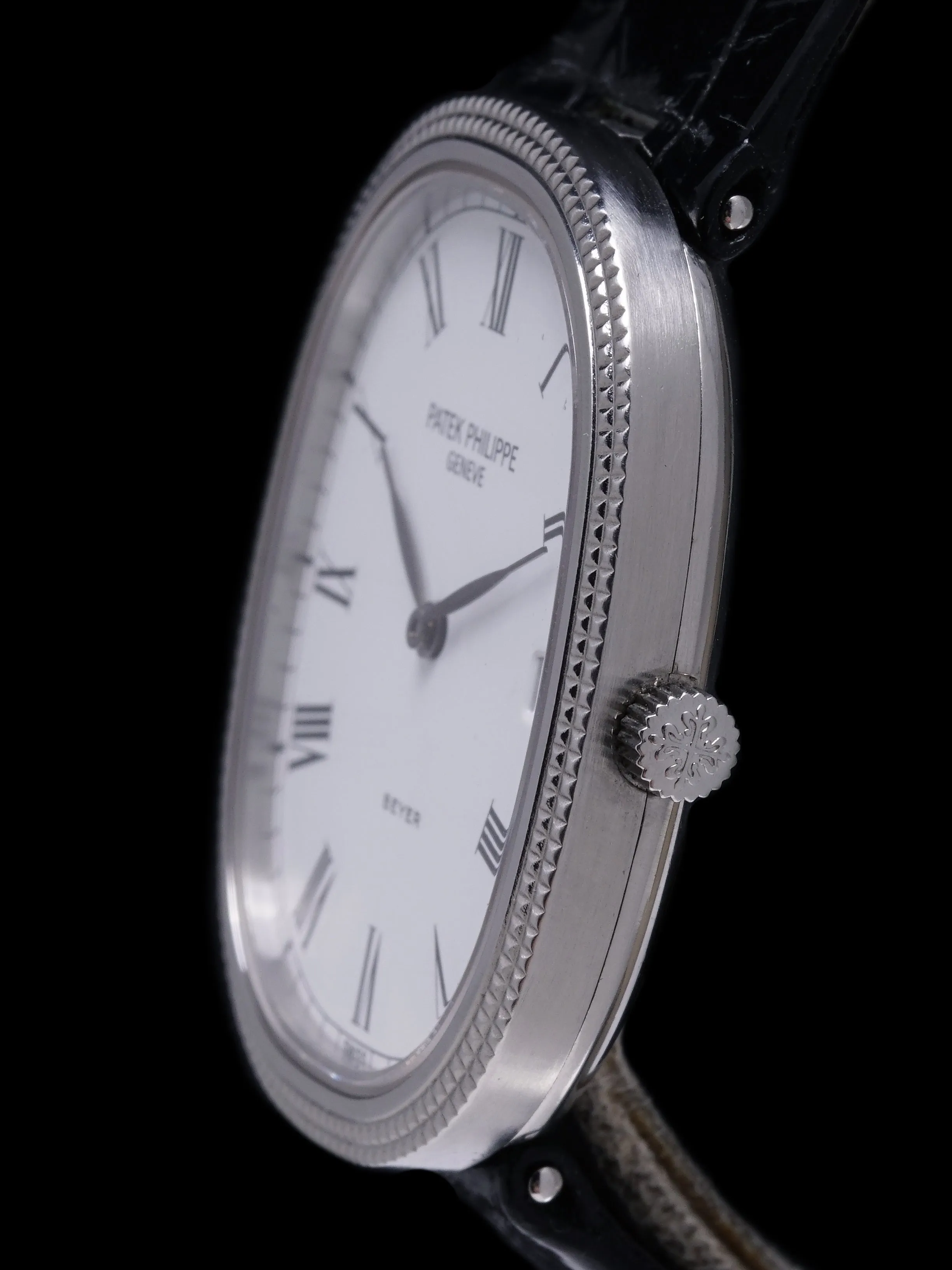 1986 Stainless Steel Patek Philippe Ellipse (Ref. 3931) "Beyer" Cosigned Dial W/ Archive