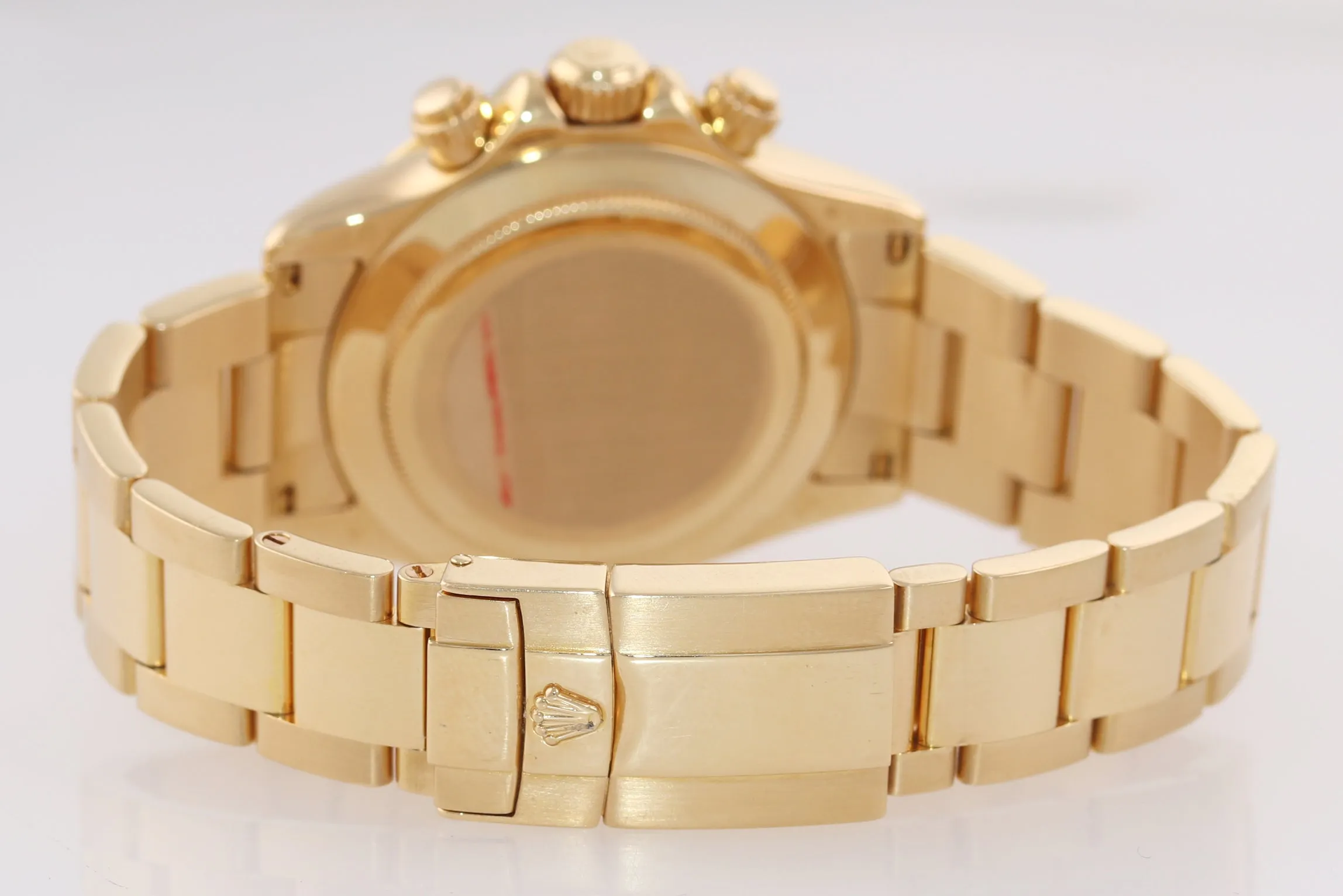 2007 Rolex Daytona 116528 Black Paul Newman Dial 18K Yellow Gold 40mm Watch