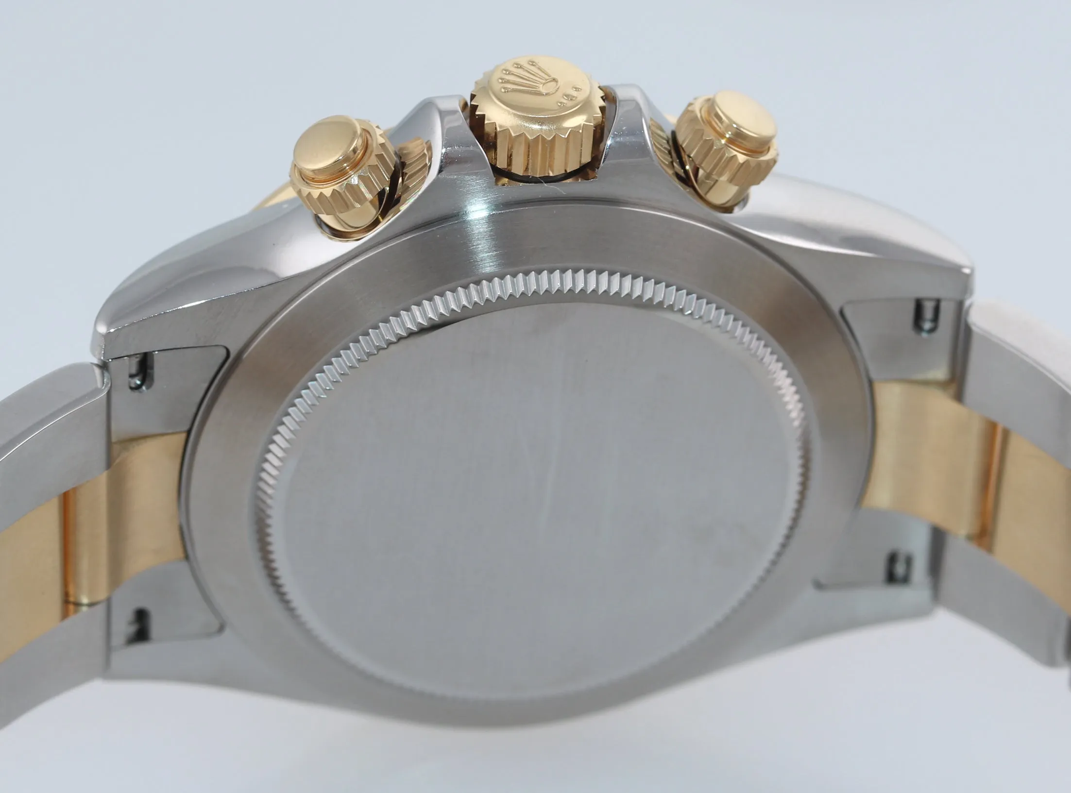 2019 PAPERS Rolex Daytona Cosmograph 116503 Black Two Tone Steel Gold Watch Box