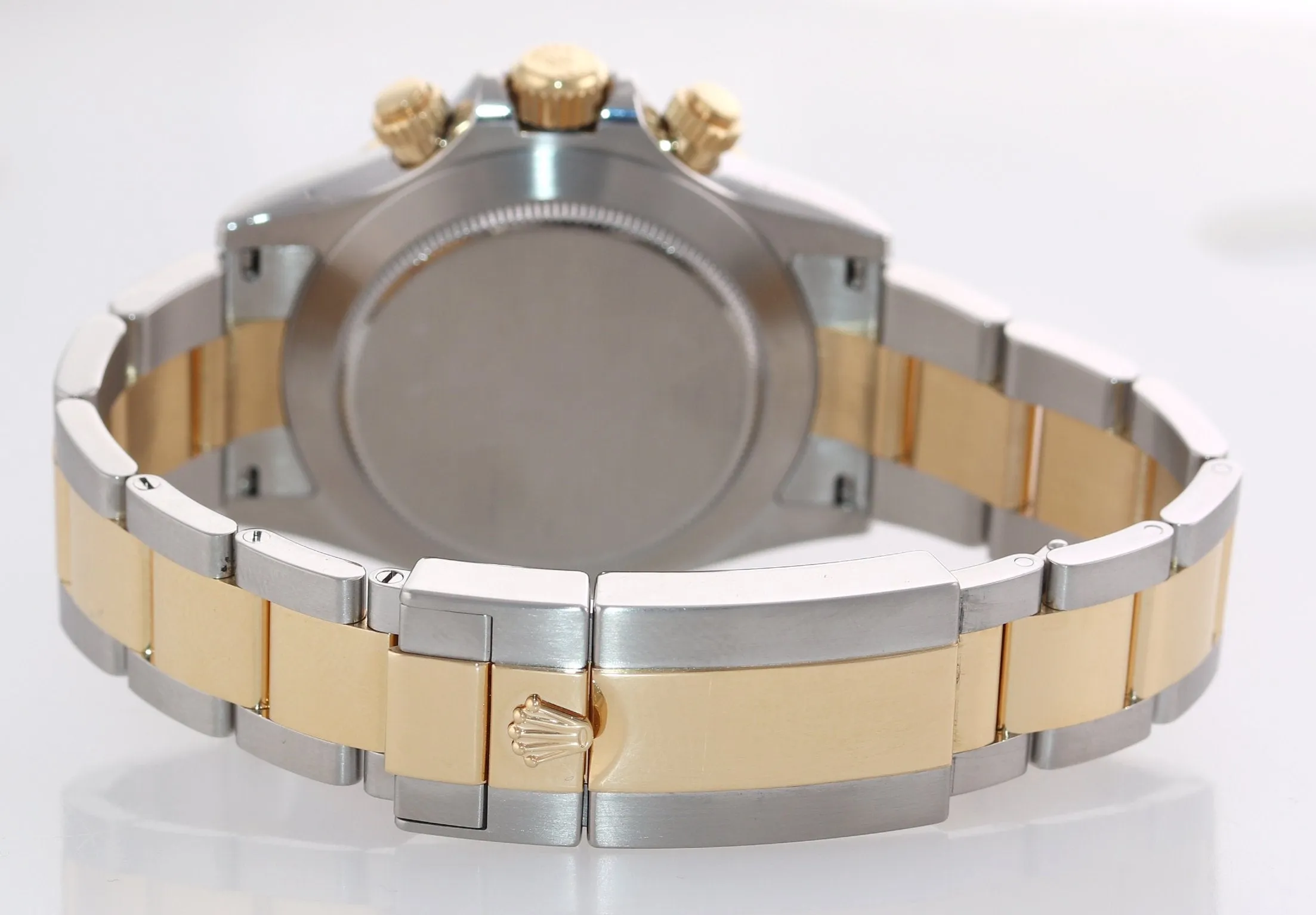 2019 PAPERS Rolex Daytona Two Tone Steel 18k Yellow Gold White 116503 Watch Box