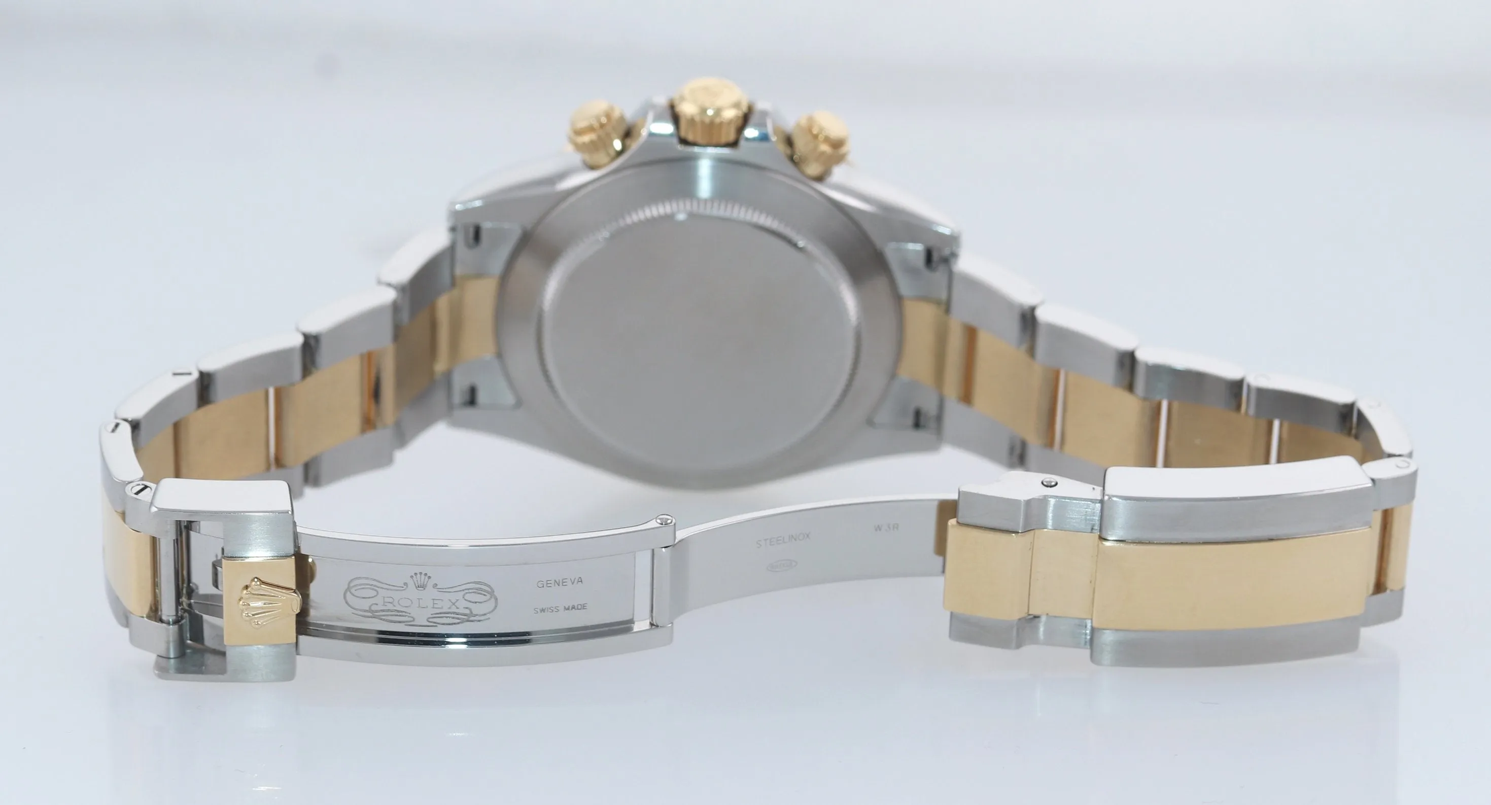 2019 PAPERS Rolex Daytona Two Tone Steel 18k Yellow Gold White 116503 Watch Box