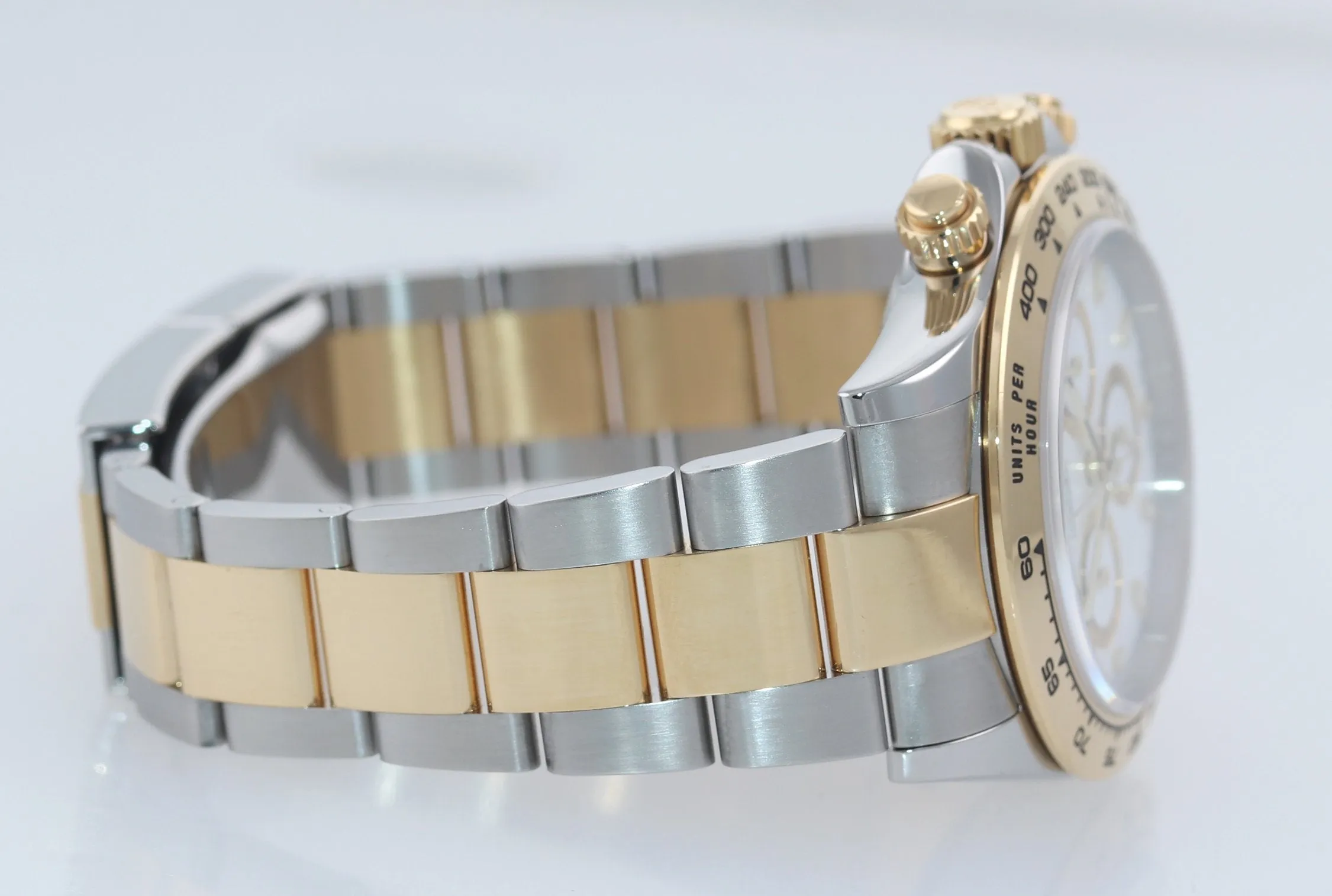 2019 PAPERS Rolex Daytona Two Tone Steel 18k Yellow Gold White 116503 Watch Box