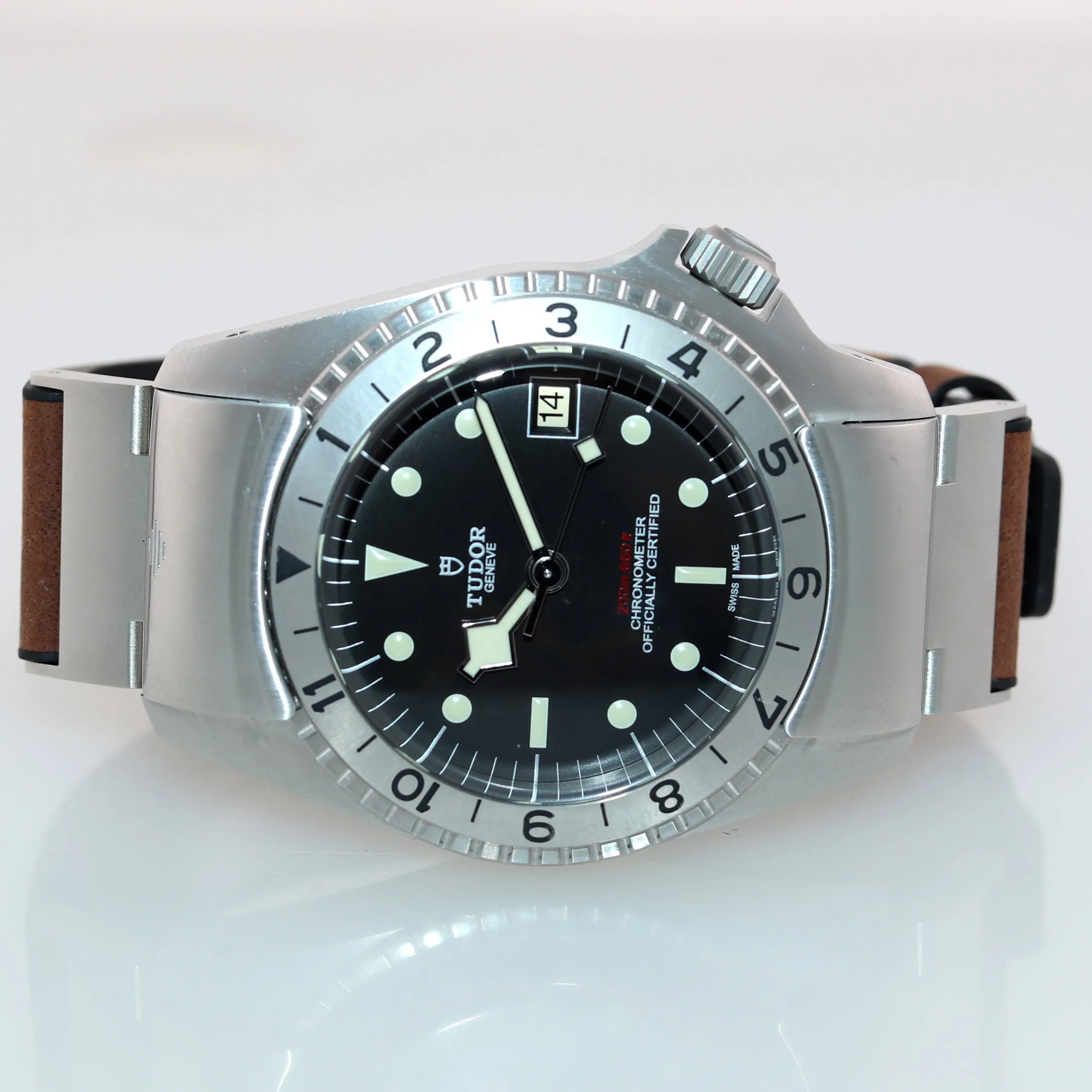 2020 MINT Tudor Black Bay P01 Steel Steel Black 42mm Automatic Date Watch 70150