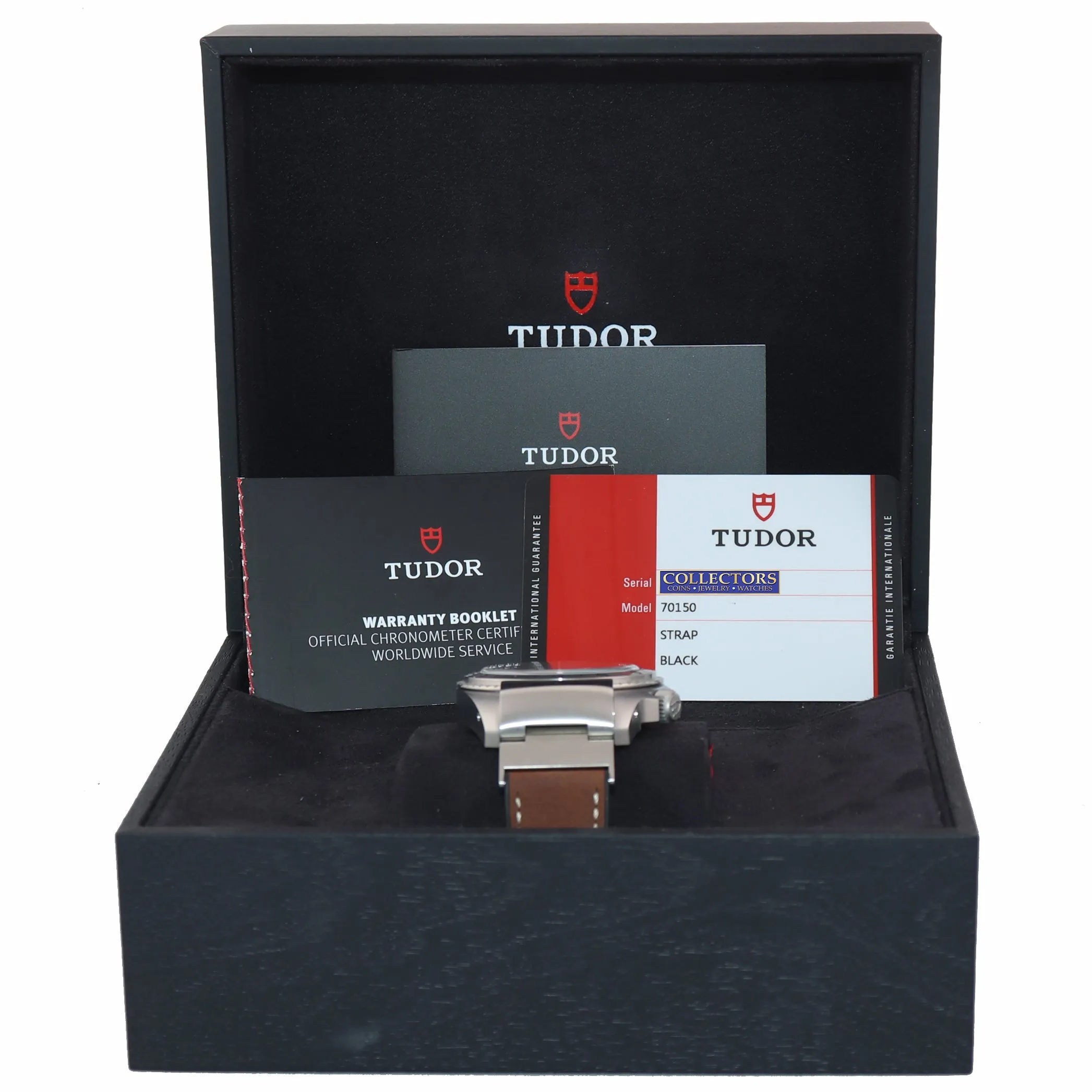 2020 MINT Tudor Black Bay P01 Steel Steel Black 42mm Automatic Date Watch 70150