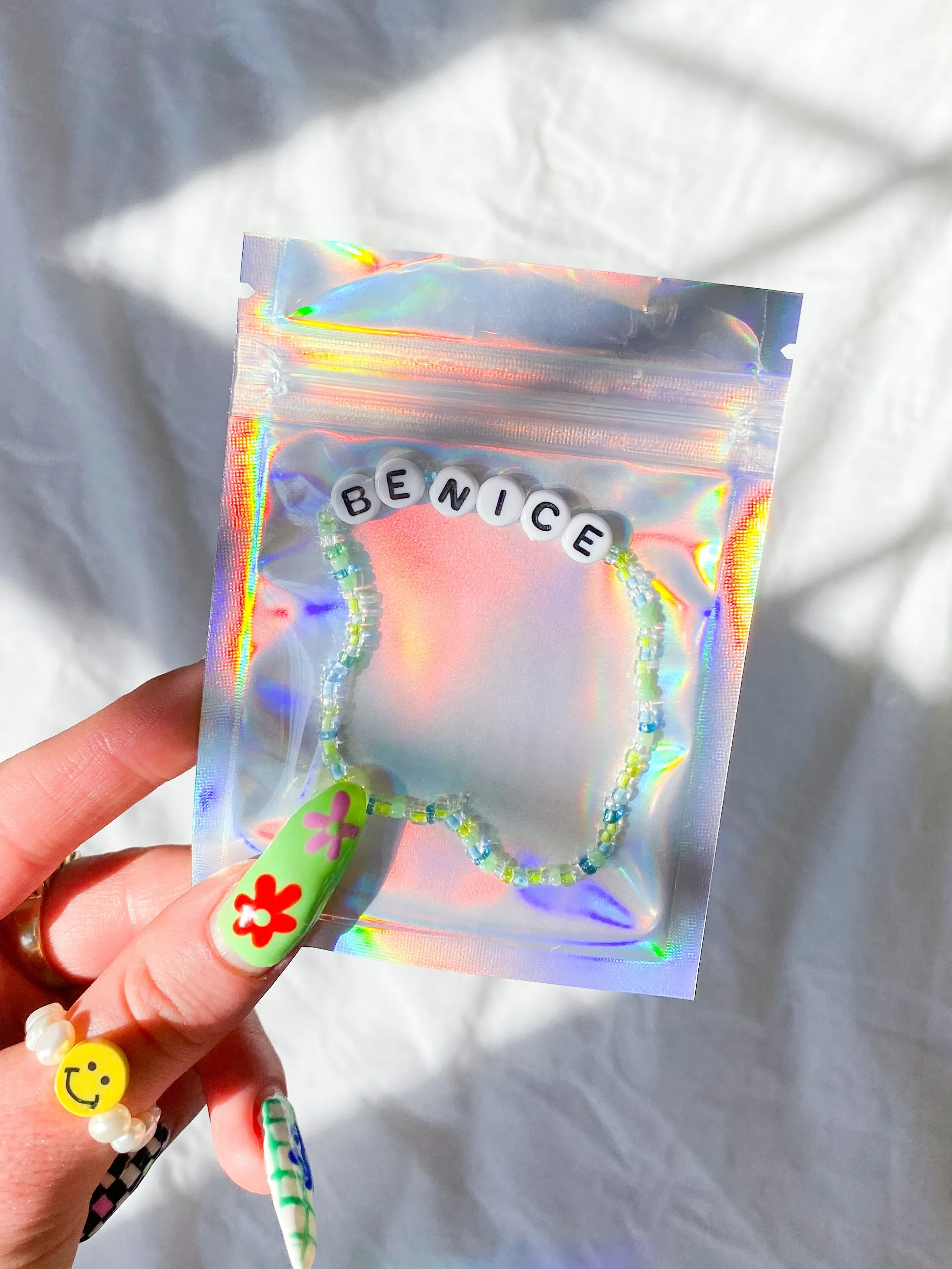 2021 BOY MEETS GIRL® x MERM MADE: Be Nice Bracelet