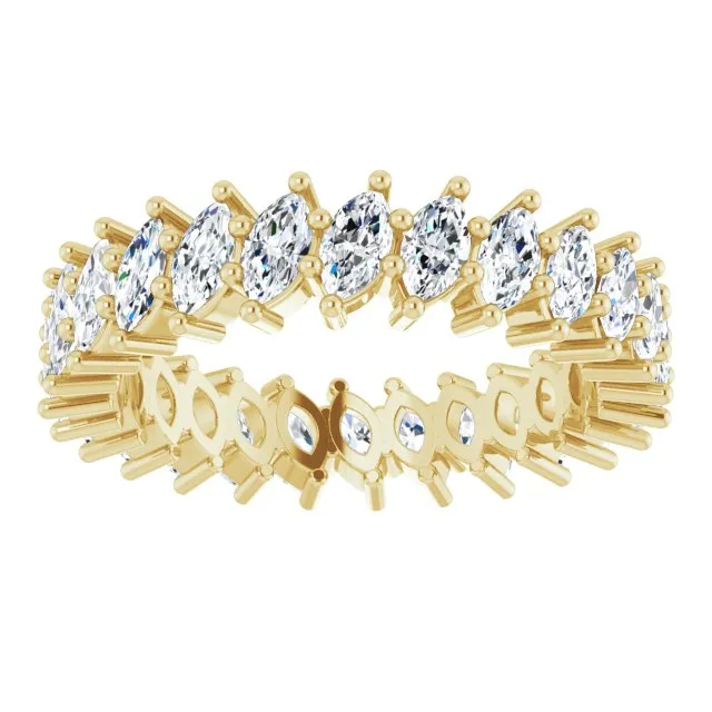 3.12 ct. Marquise Diamond Eternity Band