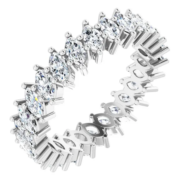 3.12 ct. Marquise Diamond Eternity Band
