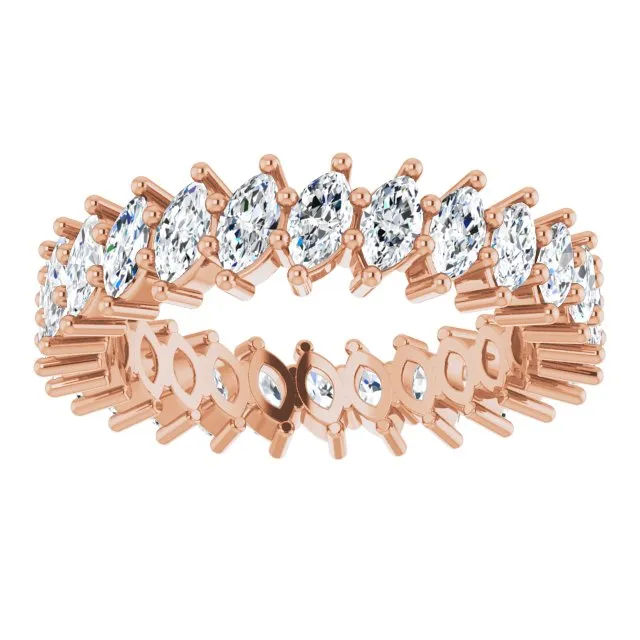 3.12 ct. Marquise Diamond Eternity Band