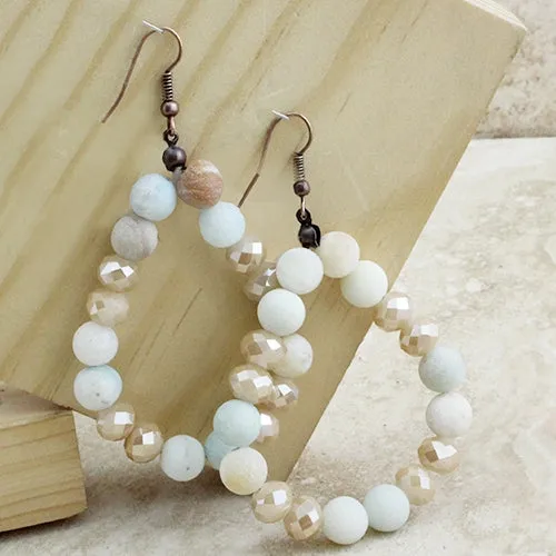 73802 - Natural Stone Earrings - Amazon