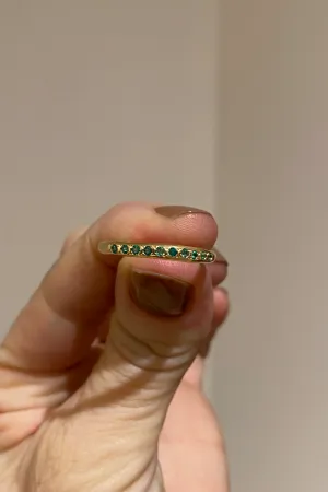 Alexandra Dodds Atlas Ring - 18ct Natural Emerald