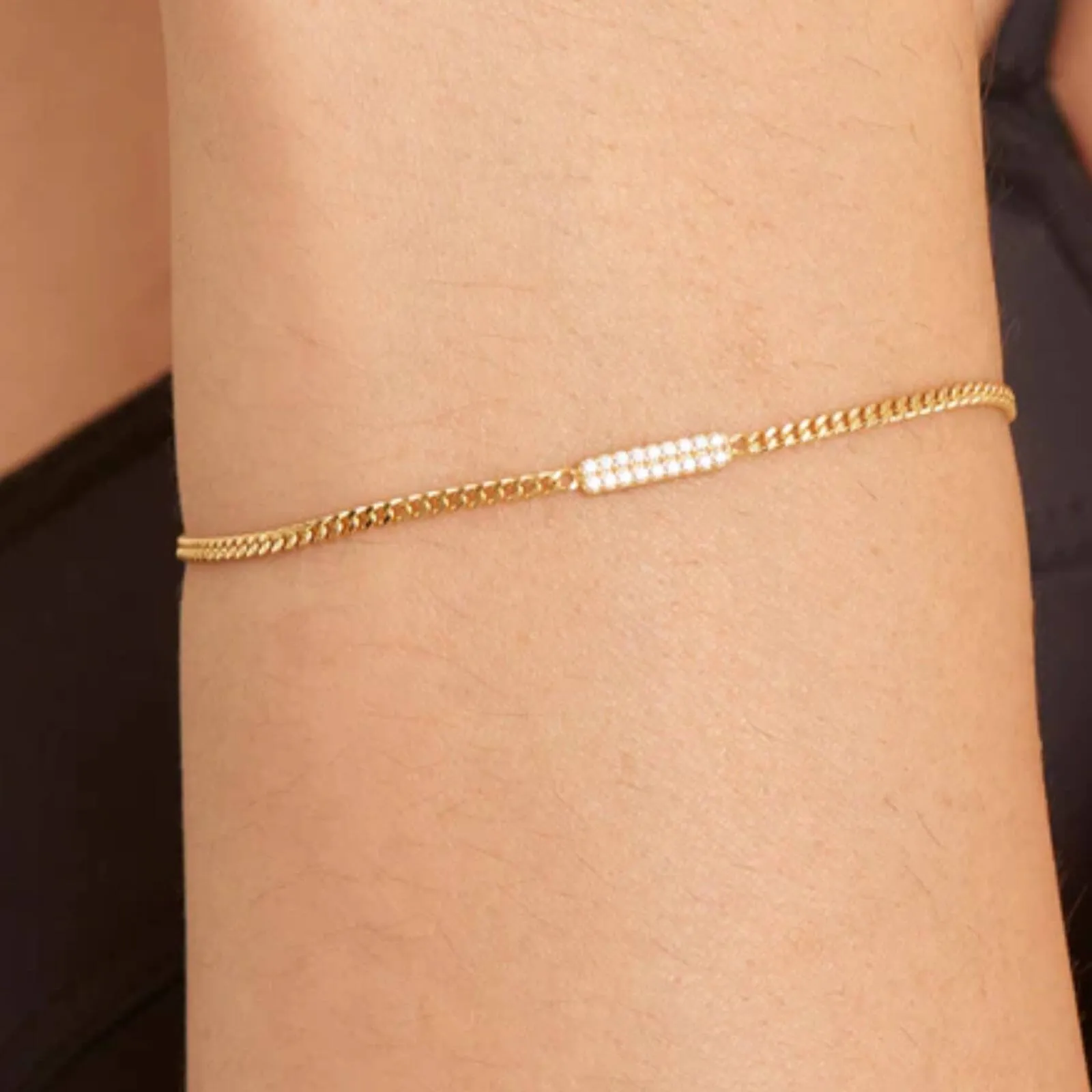 Ania Haie Glam Rock Gold Bracelet