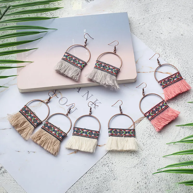 Antigua Tassel Earrings