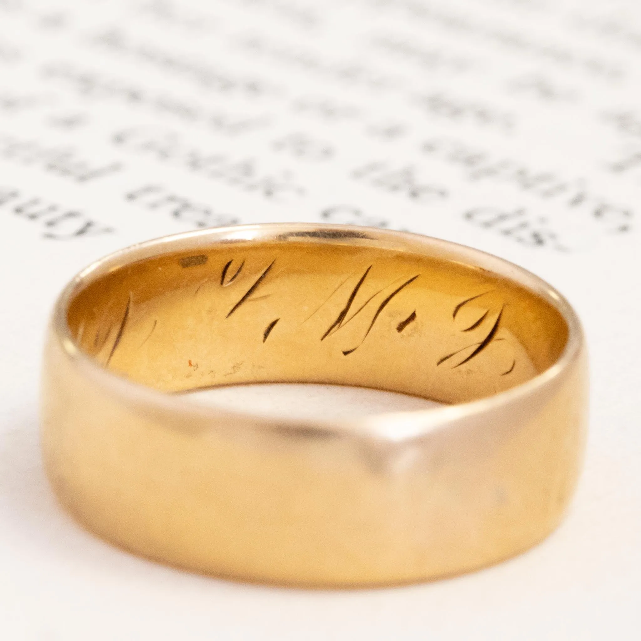 Antique Wedding Band, 6.25mm