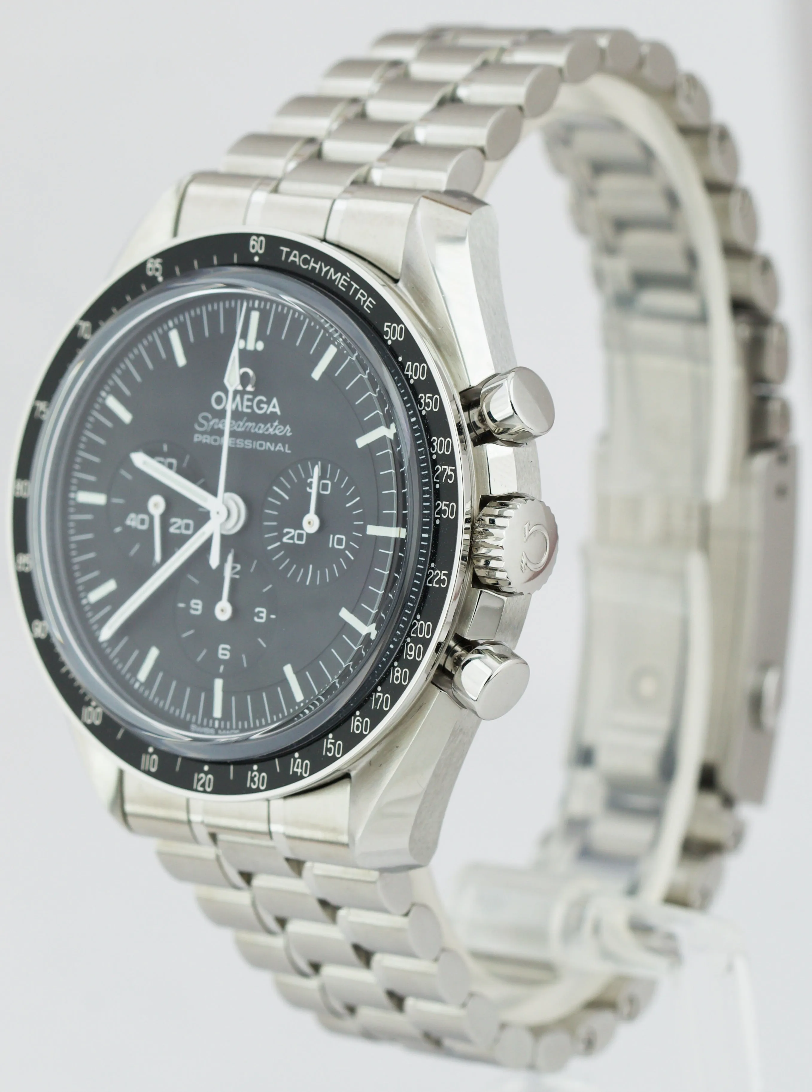 APR. 2021 NEW Omega Speedmaster 310.30.42.50.01.002 SAPPHIRE SANDWICH 42mm Watch