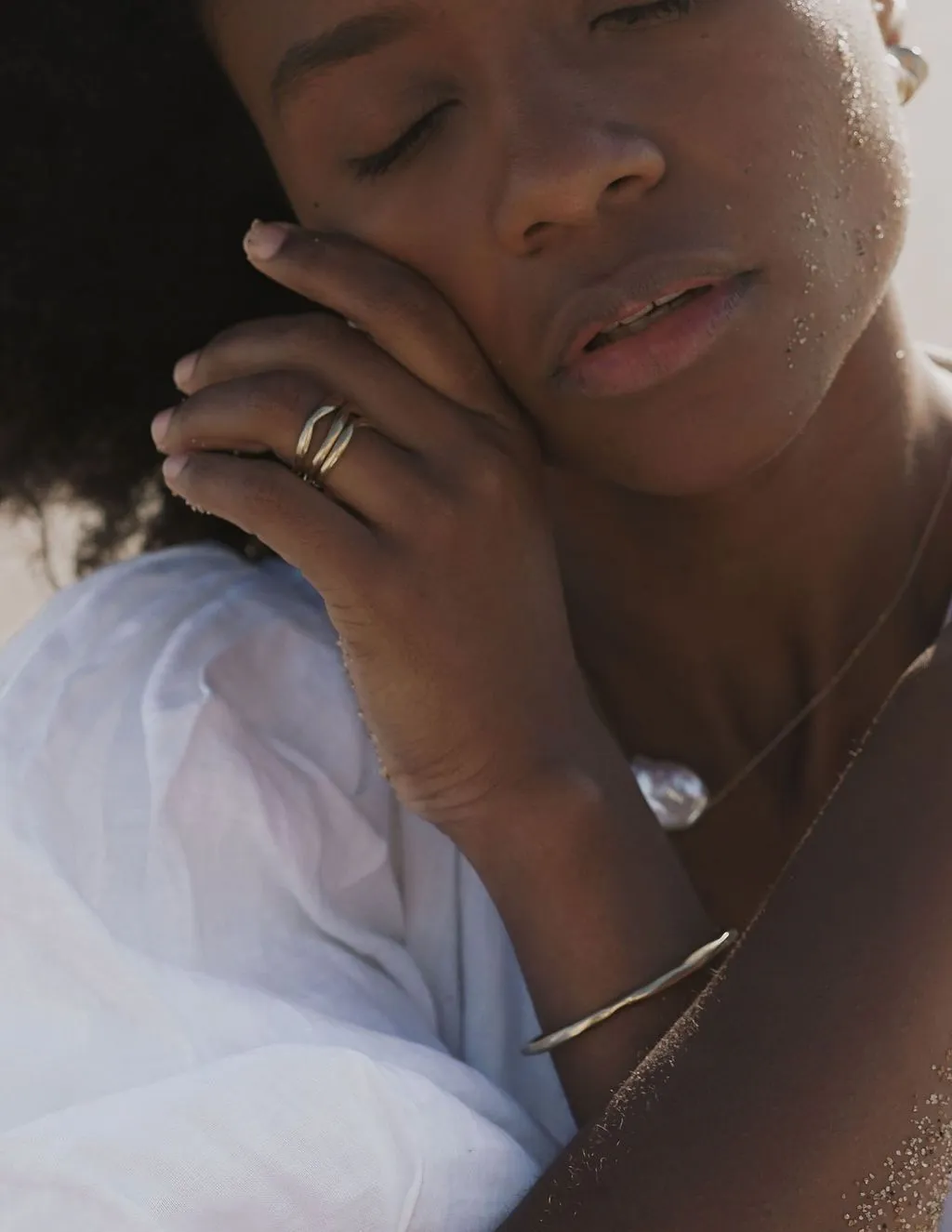 Aria Ring Trio | Gold
