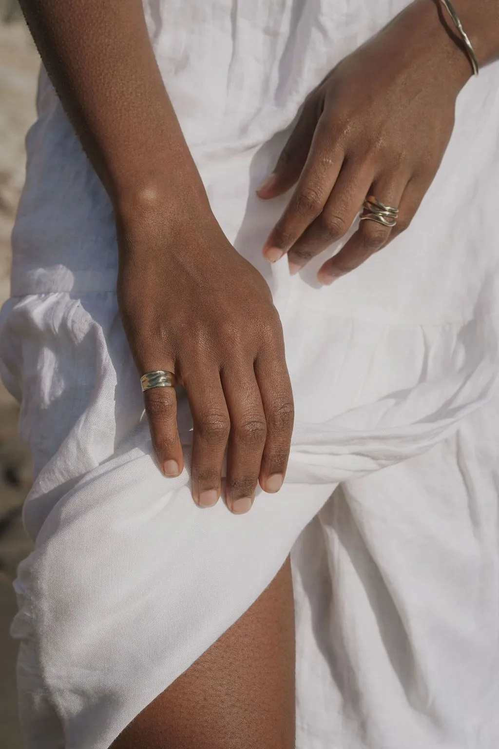 Aria Ring Trio | Gold