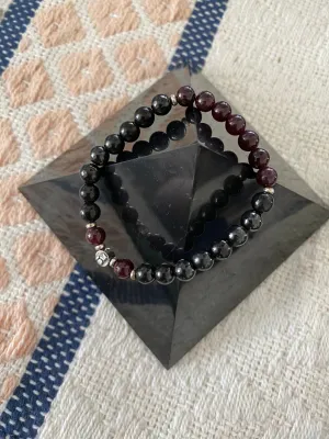 BALANCE | Shungite Mala Bracelet
