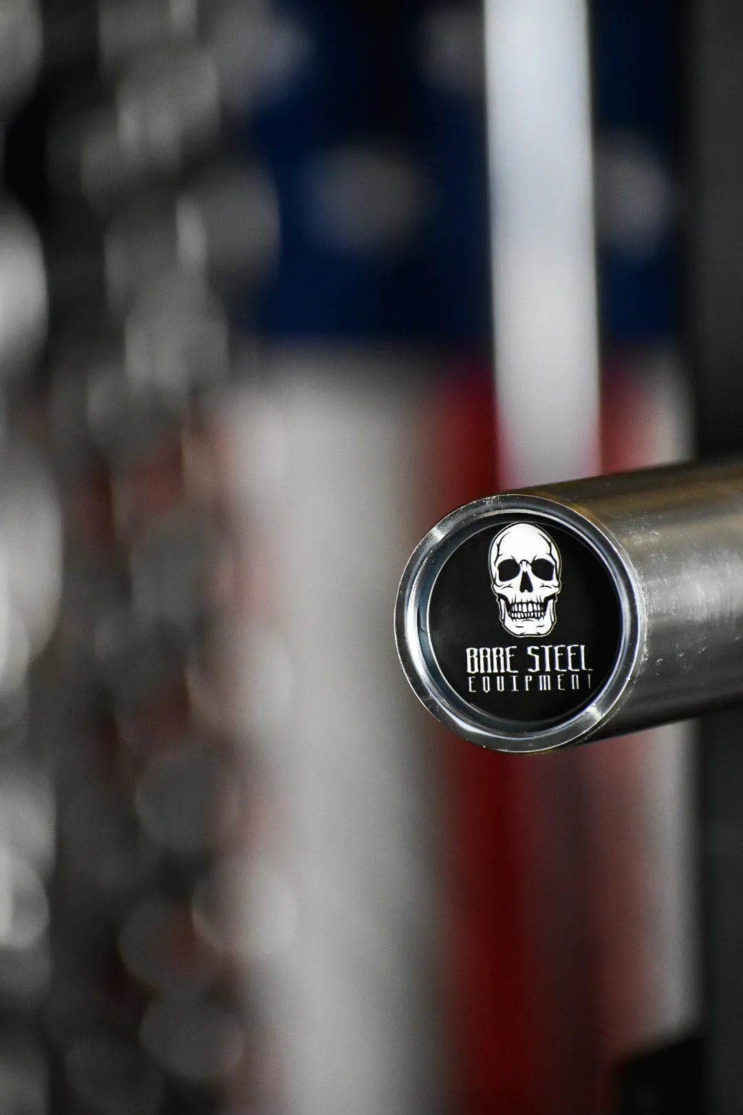 Bare Steel Equipment Stacked Barbell
