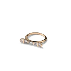 Baton Ring - Diamond