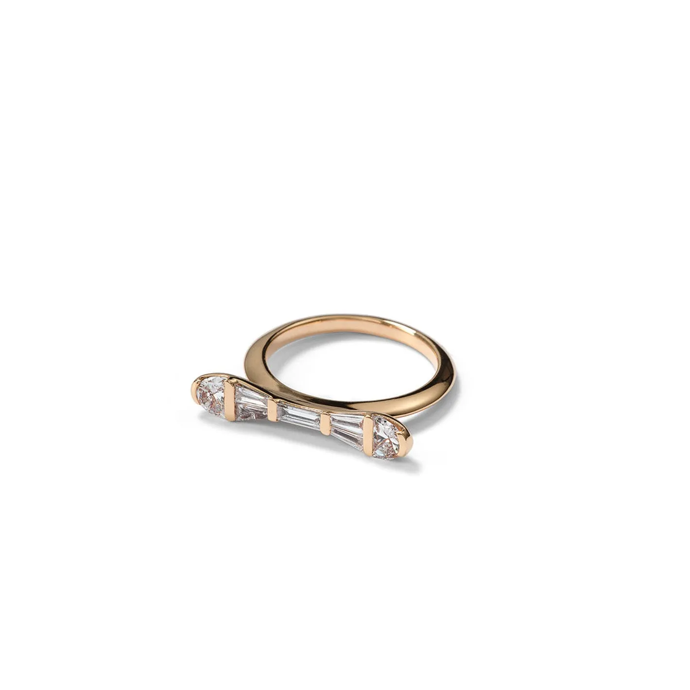 Baton Ring - Diamond