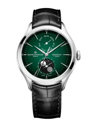 Baume & Mercier Clifton Moonphase Green 10654
