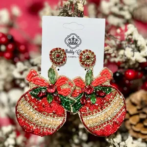 Beaded Ornament Earrings
