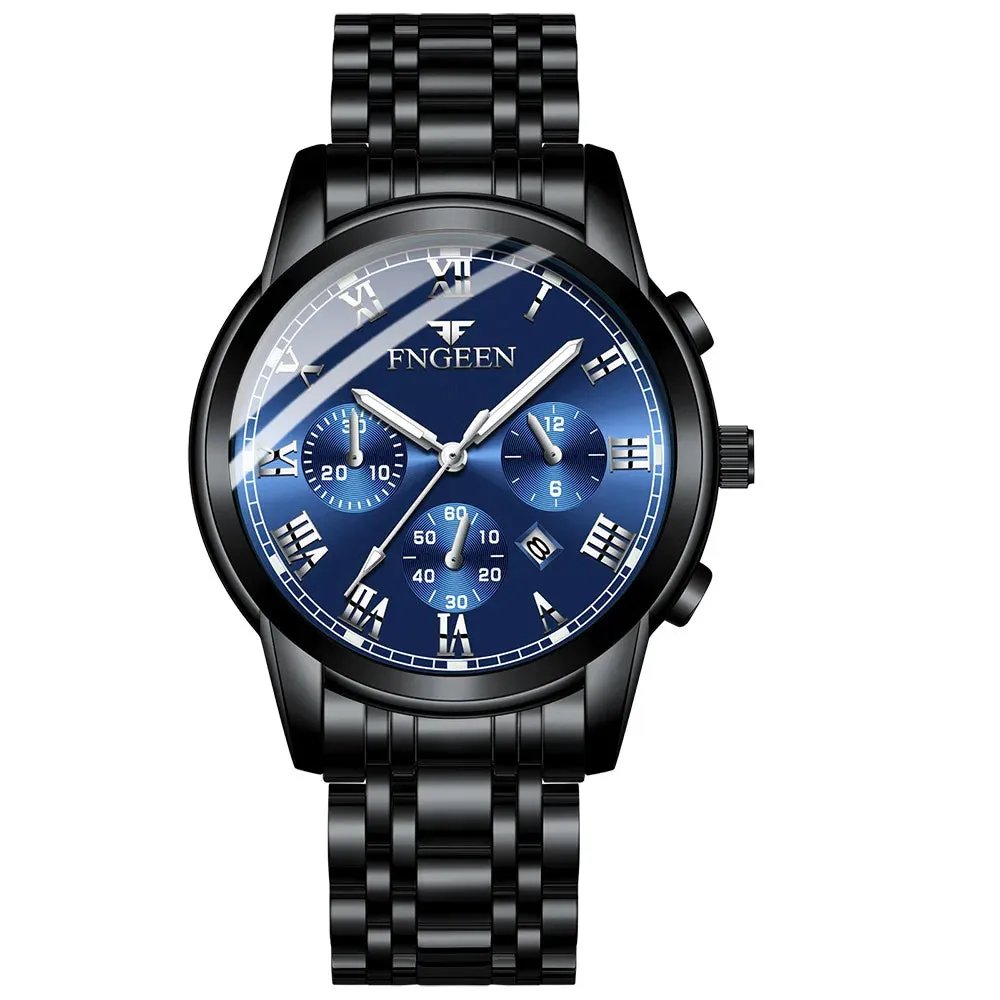 BINBONG Men Watches 2025 Top Brand Luxury Waterproof