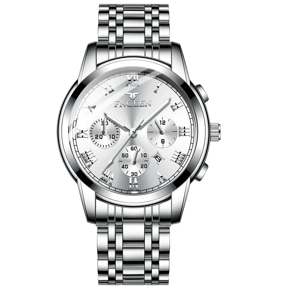 BINBONG Men Watches 2025 Top Brand Luxury Waterproof