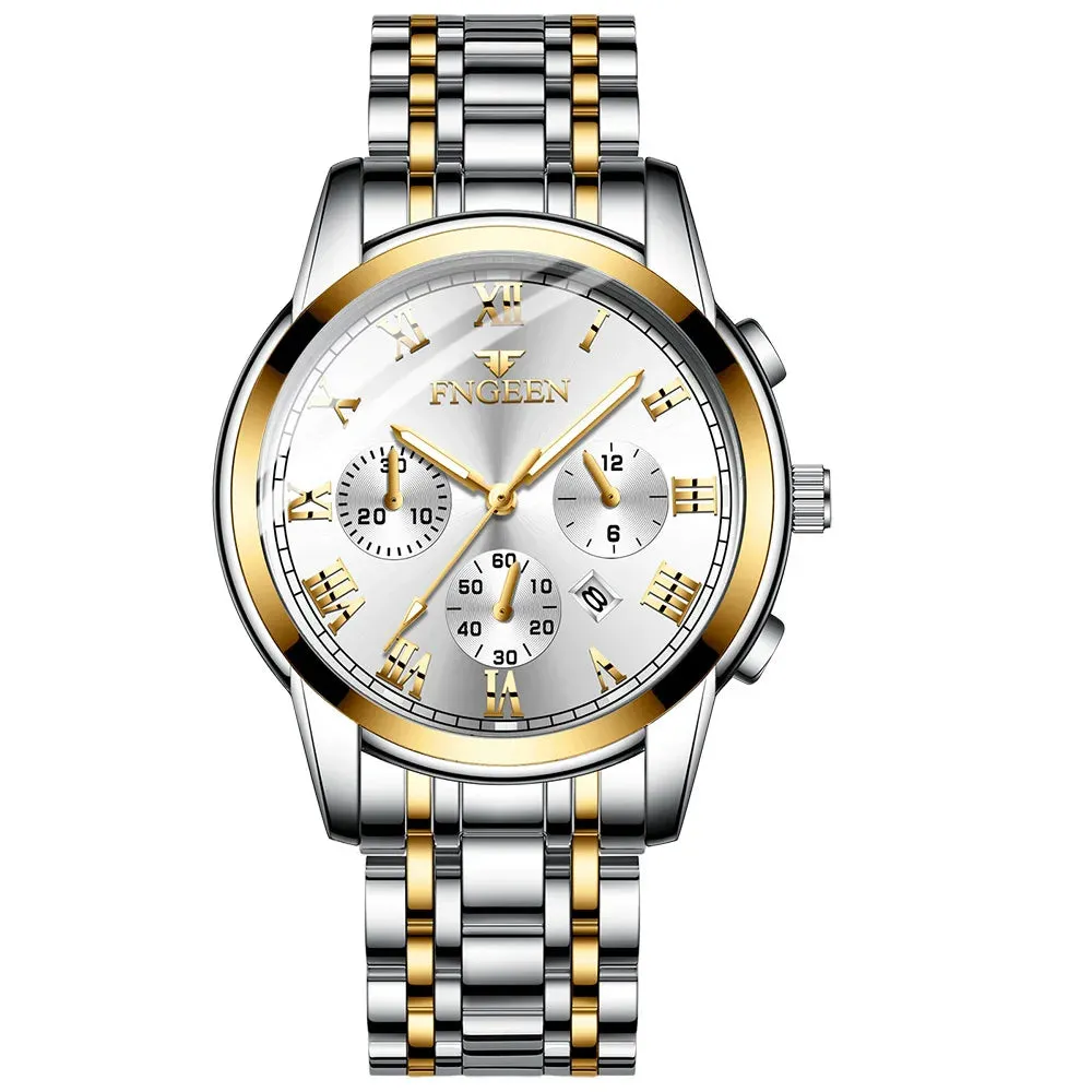 BINBONG Men Watches 2025 Top Brand Luxury Waterproof