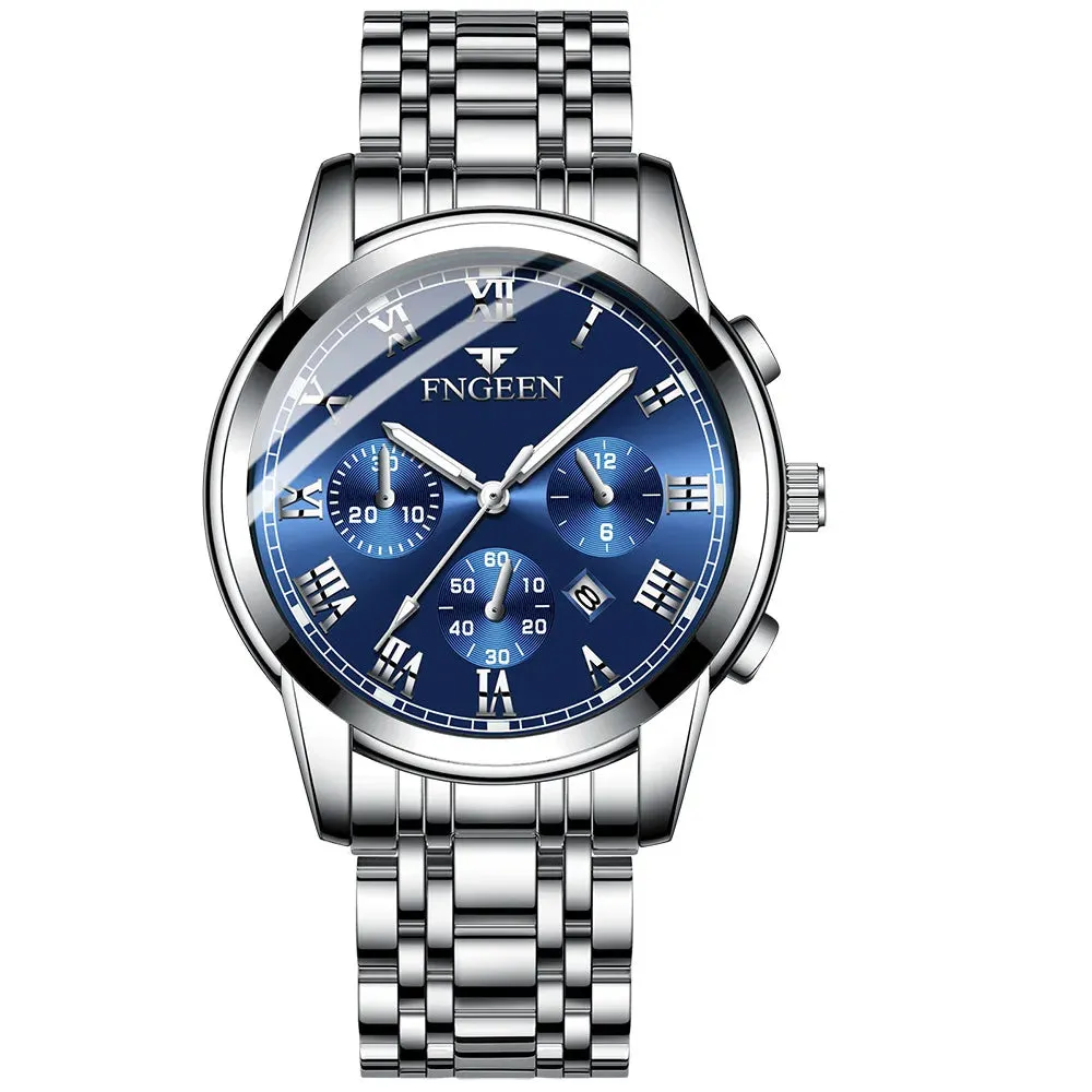 BINBONG Men Watches 2025 Top Brand Luxury Waterproof