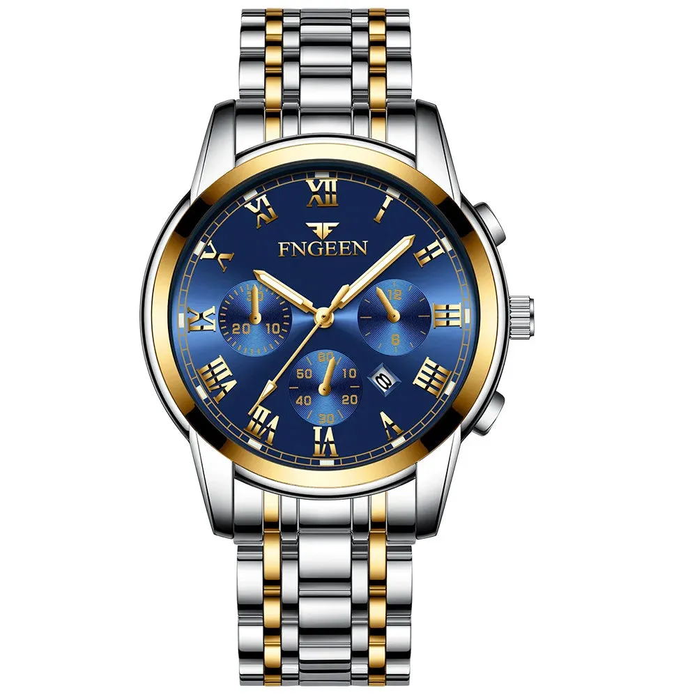 BINBONG Men Watches 2025 Top Brand Luxury Waterproof