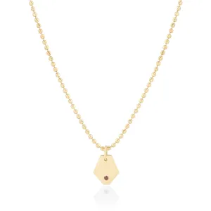 birthstone mini tag