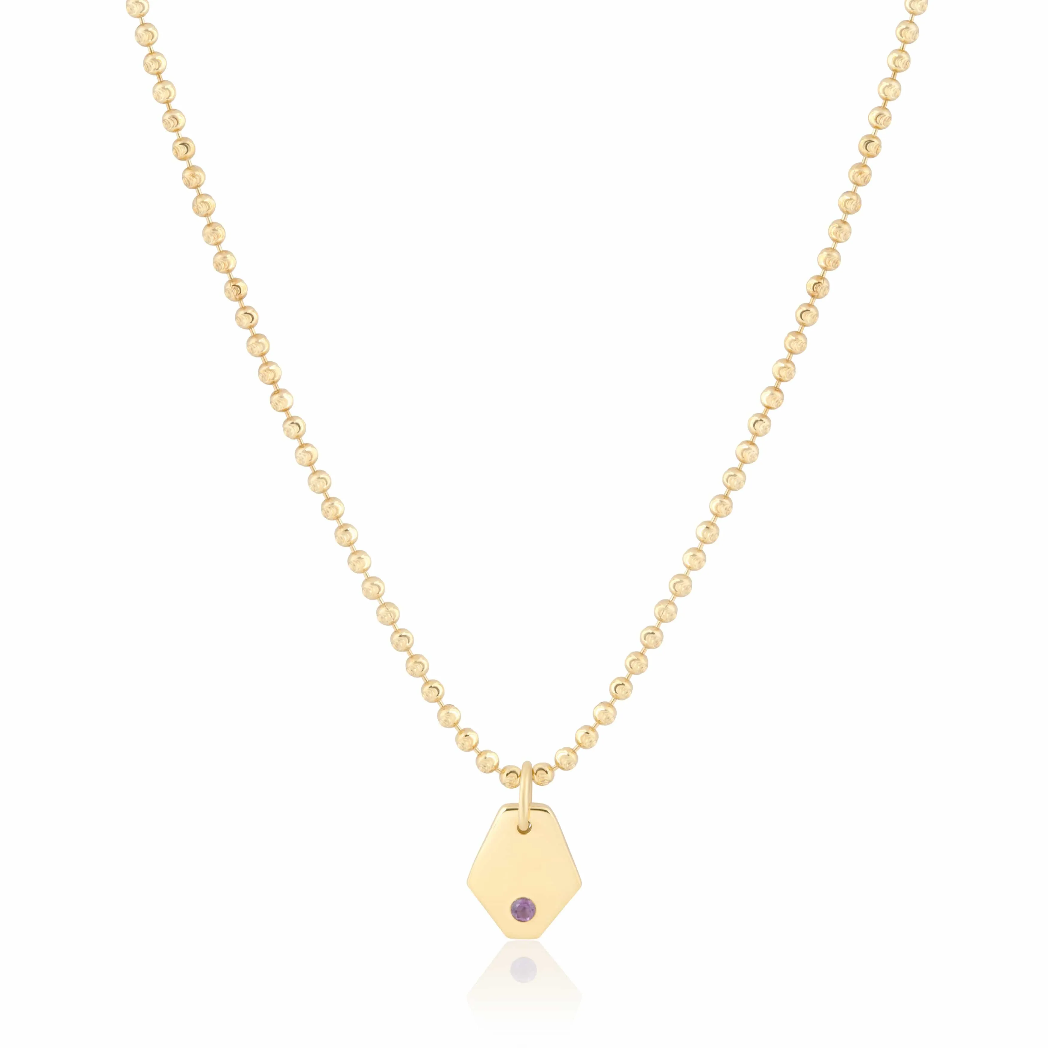birthstone mini tag