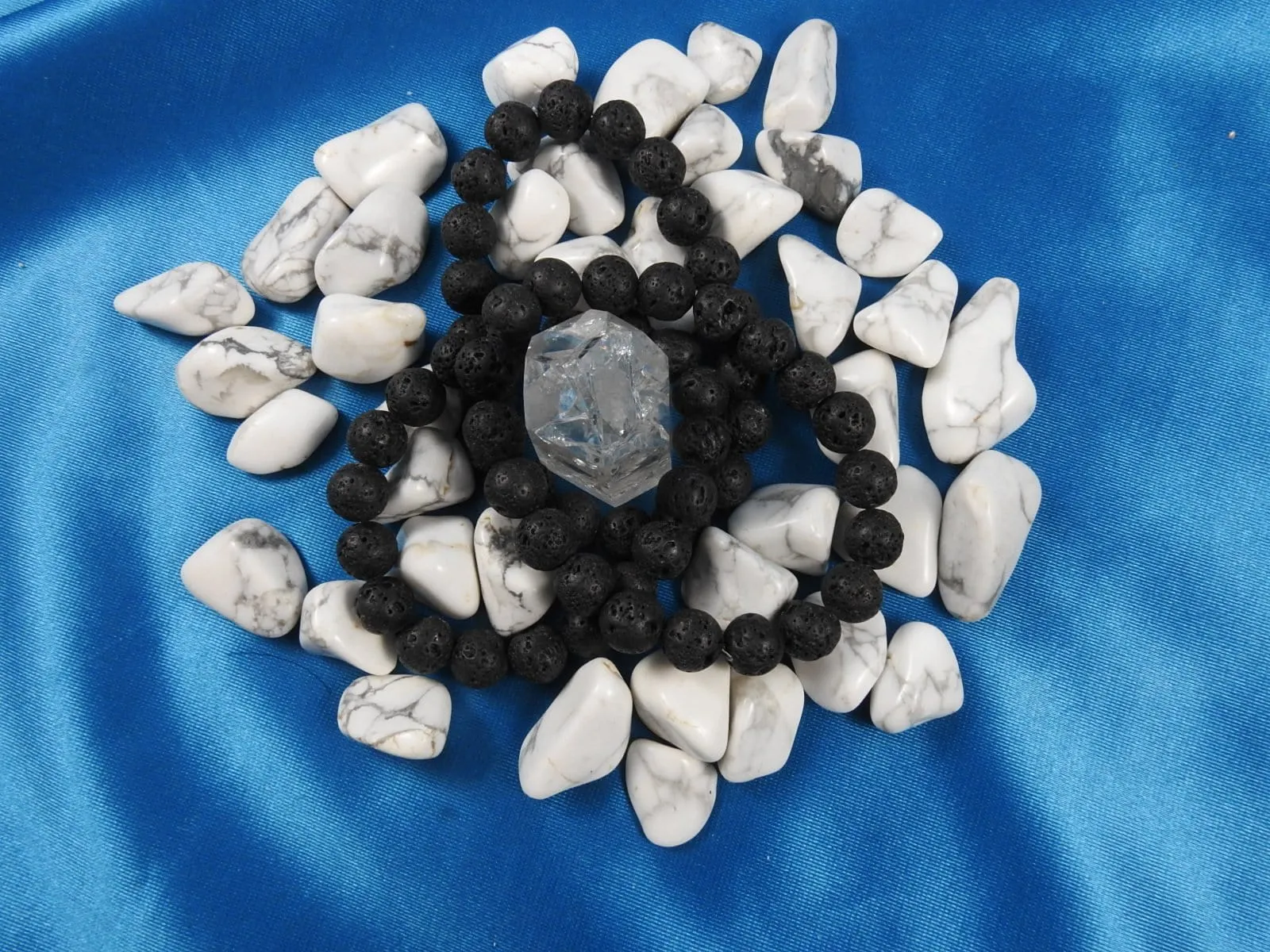 Black Lava (8mm Rounds) Bracelet