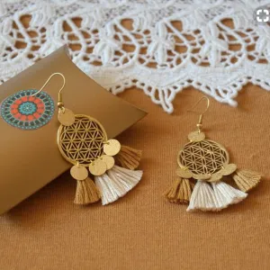 Boho Tassel Drop Earrings