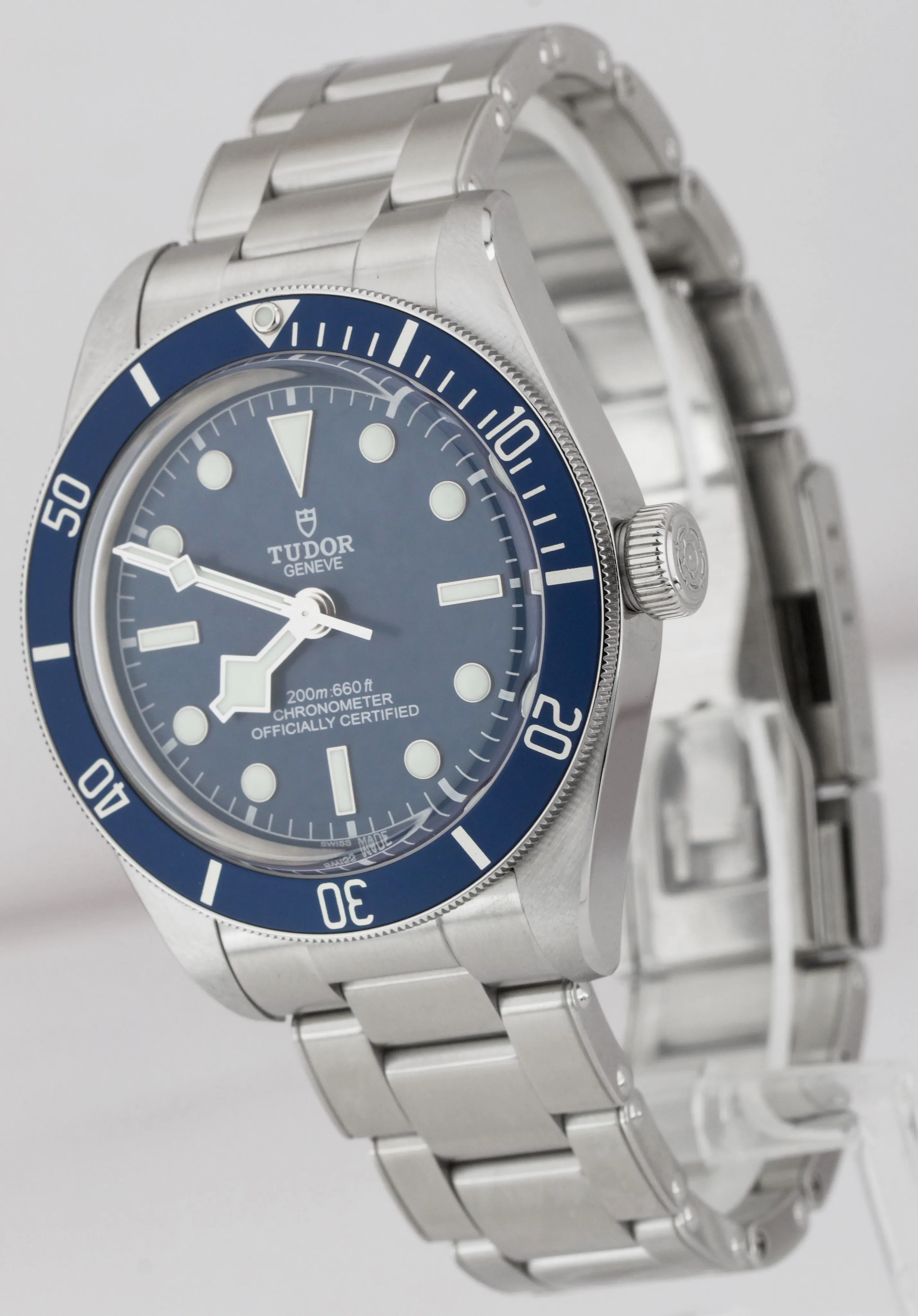 BRAND NEW Tudor Black Bay Fifty Eight 58 BLUE Stainless Steel 39mm Watch 79030B