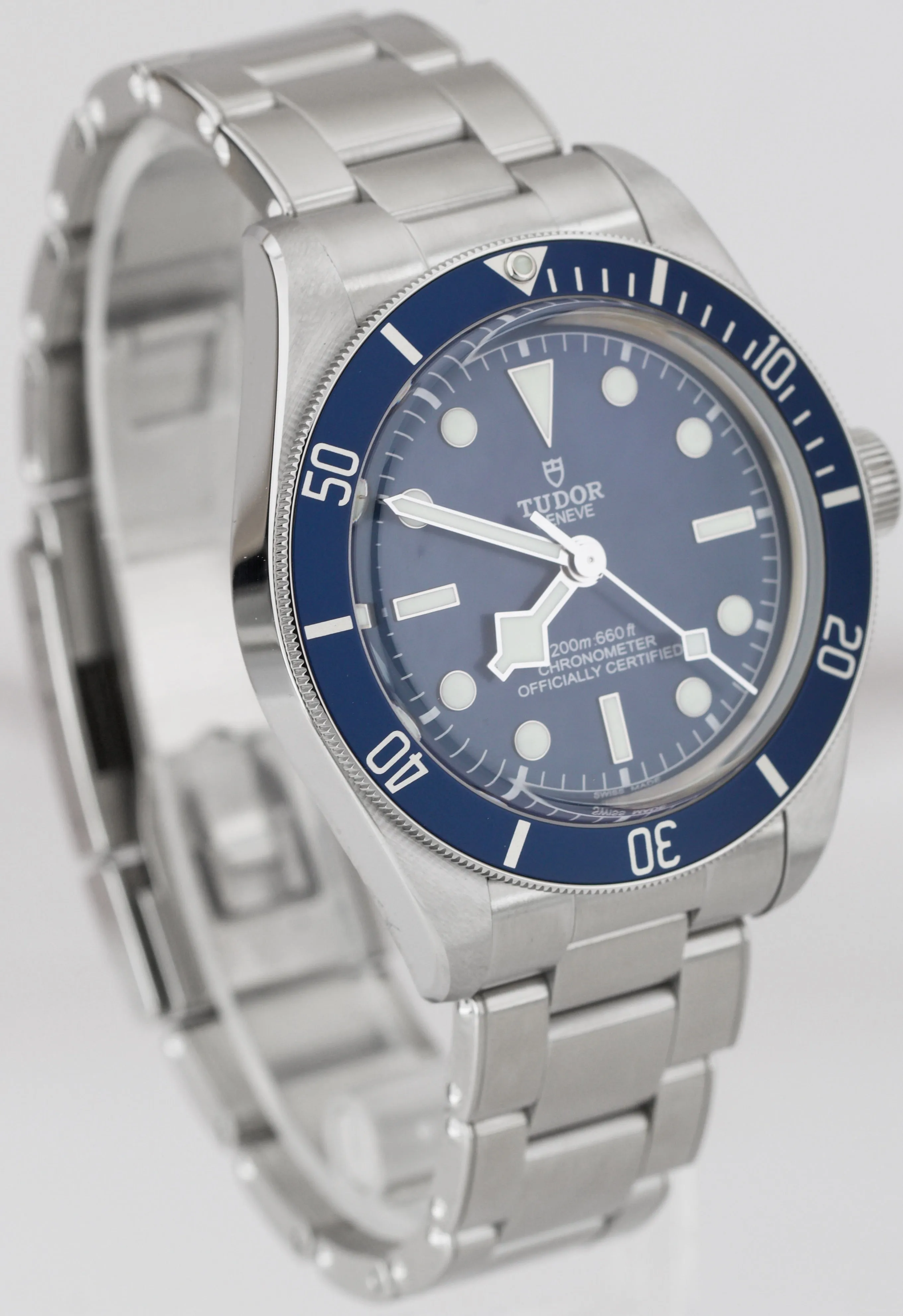 BRAND NEW Tudor Black Bay Fifty Eight 58 BLUE Stainless Steel 39mm Watch 79030B