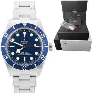 BRAND NEW Tudor Black Bay Fifty Eight 58 BLUE Stainless Steel 39mm Watch 79030B
