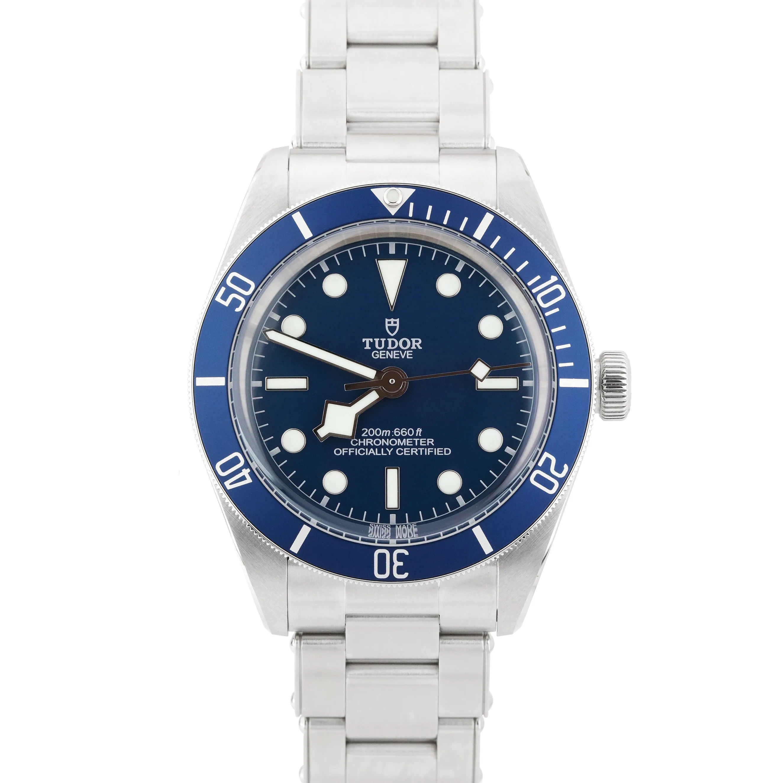 BRAND NEW Tudor Black Bay Fifty Eight 58 BLUE Stainless Steel 39mm Watch 79030B