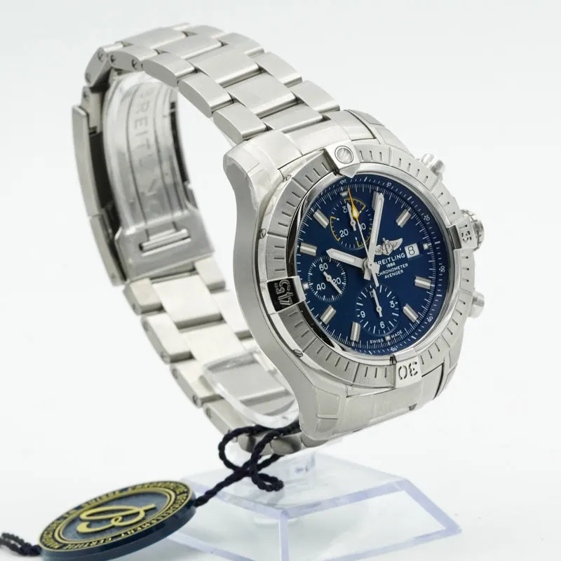 Breitling Avenger A13317101C1A1 Chronograph 45mm Blue Dial