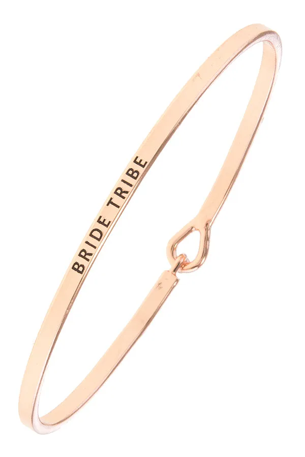 Bride Tribe Bangle Bracelets