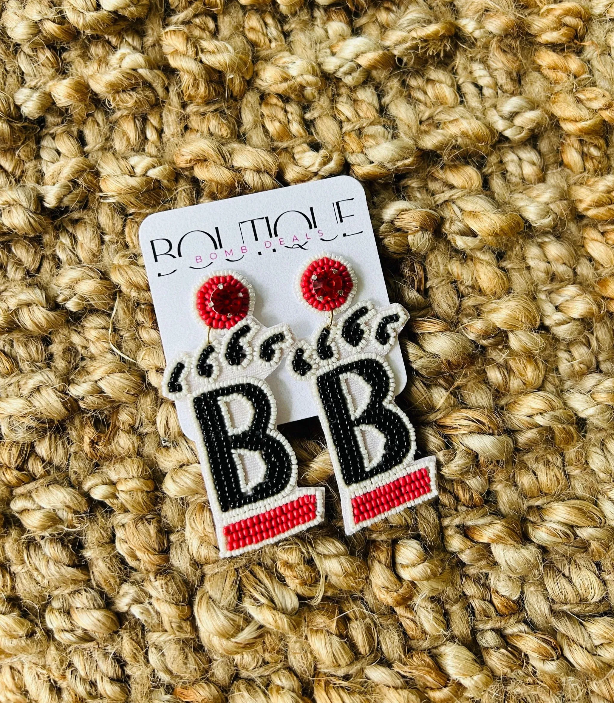Brusly | Custom Beaded Earrings