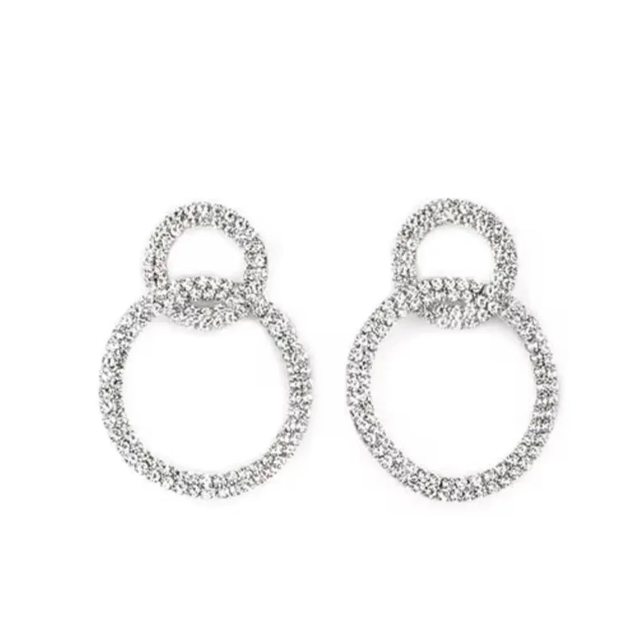 Bubbles Rhinestone Earrings